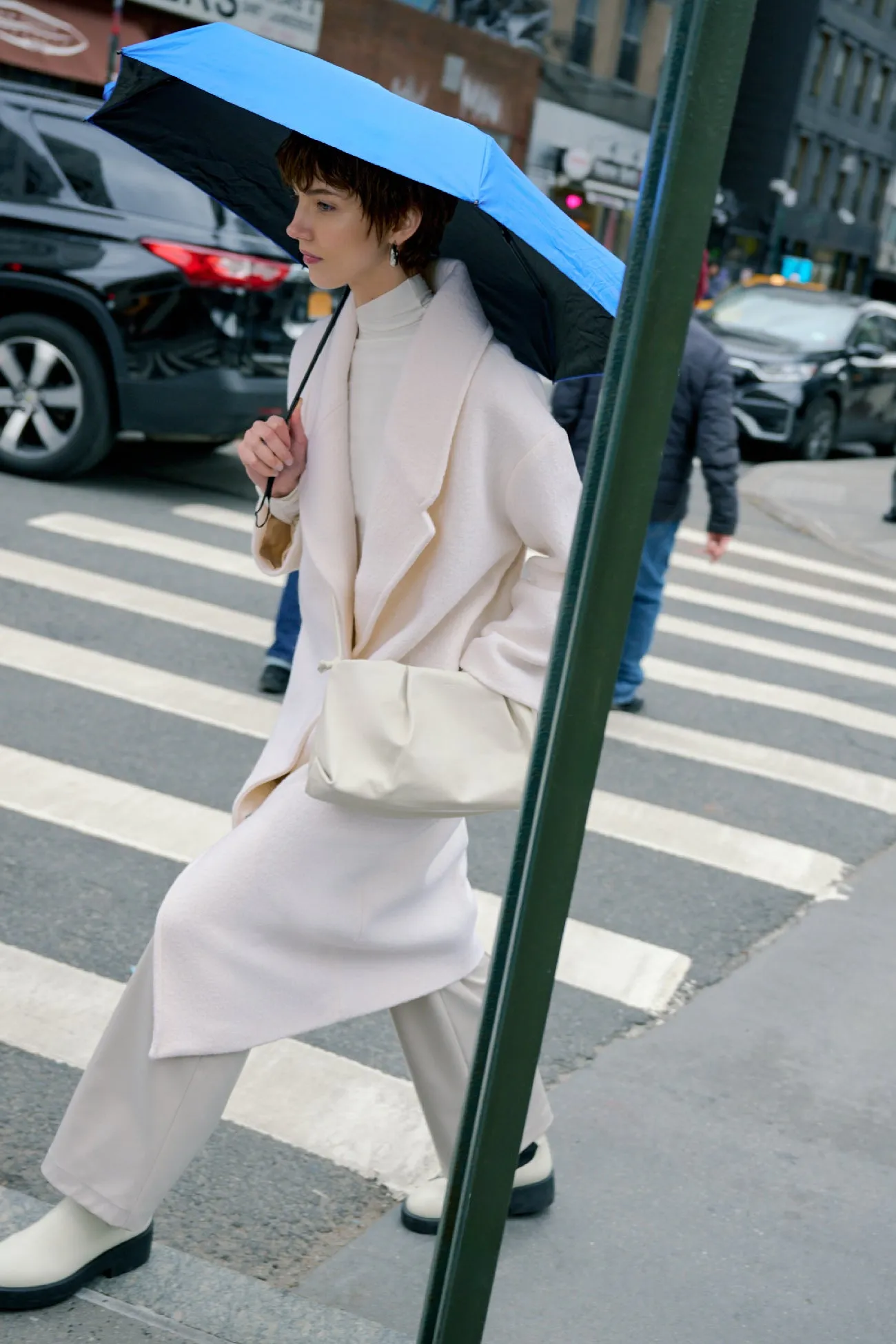 Branded Compact Umbrella sold by Marcella NYC product image thumbnail 2