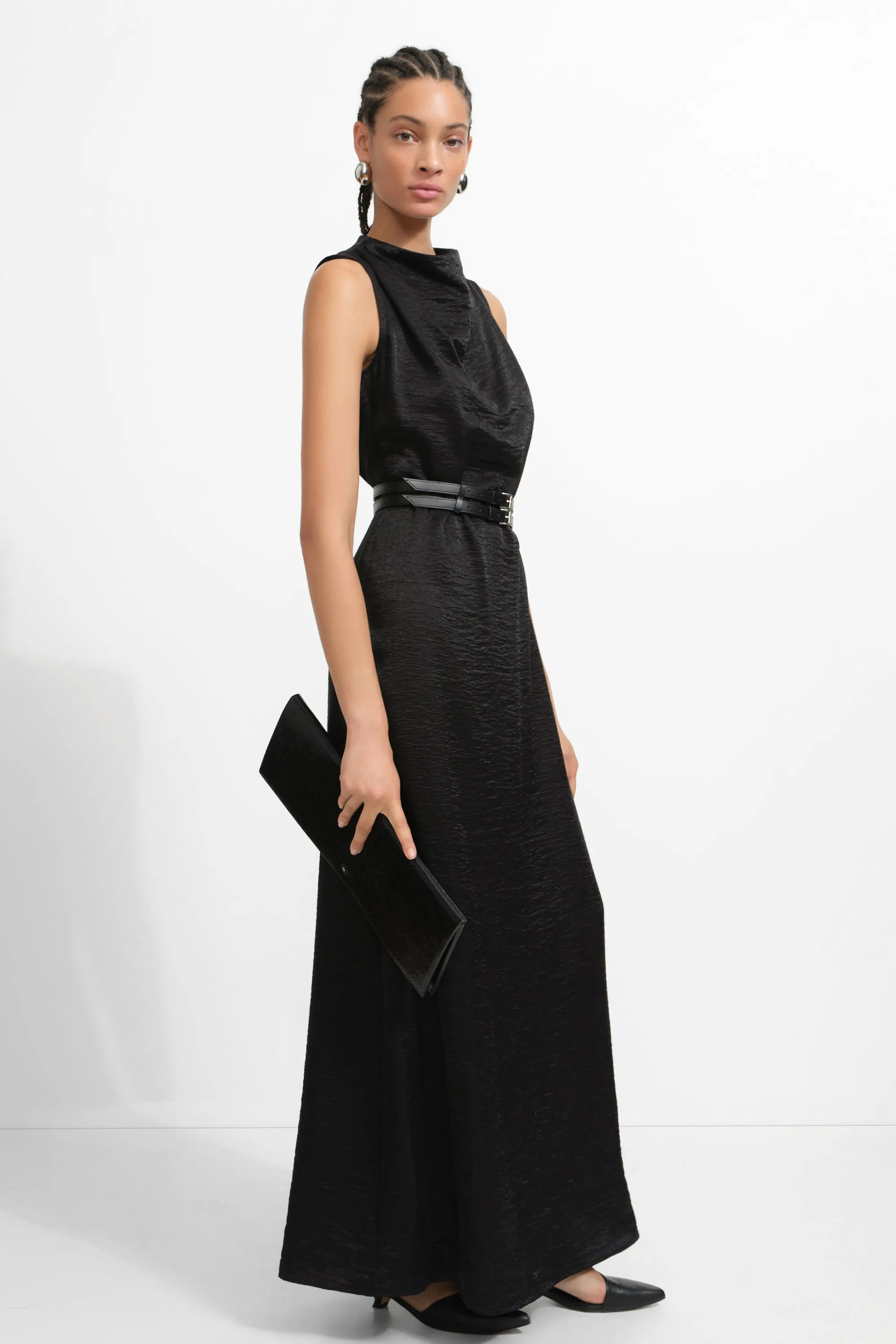 Belle Leather Clutch sold by Marcella NYC product image thumbnail 2