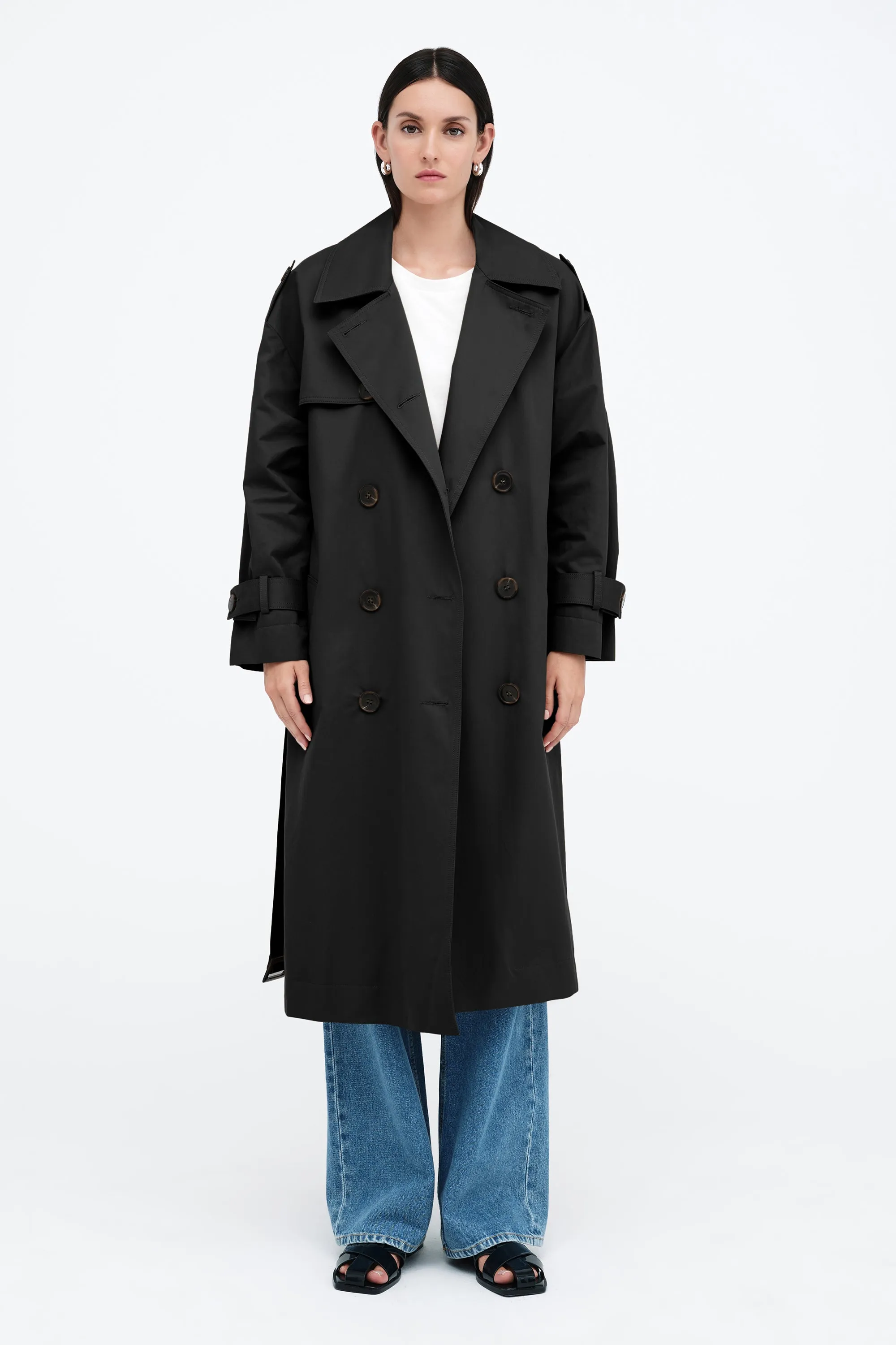 Crosstown Trench sold by Marcella NYC product image thumbnail 5