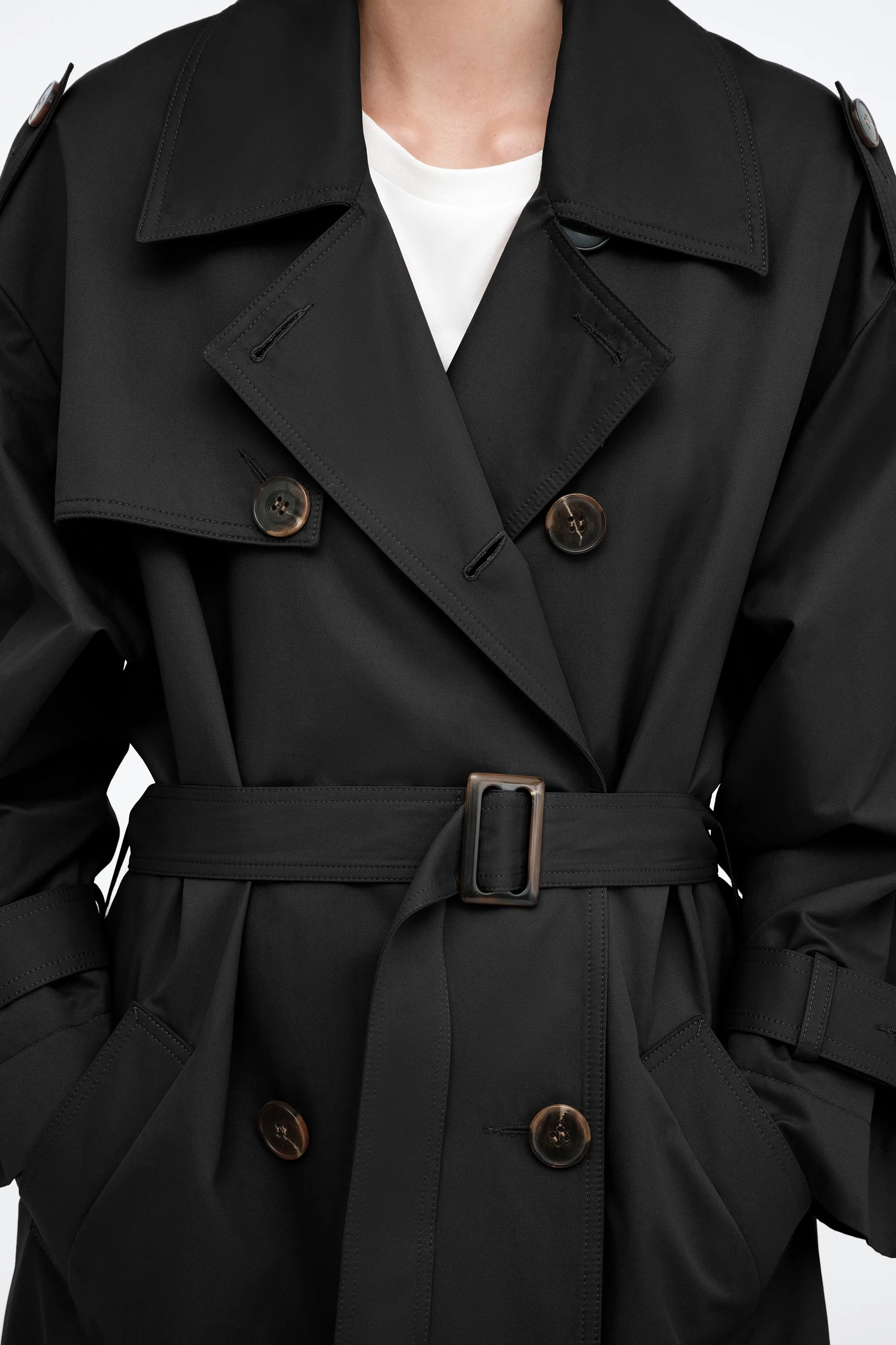 Crosstown Trench sold by Marcella NYC product image thumbnail 2