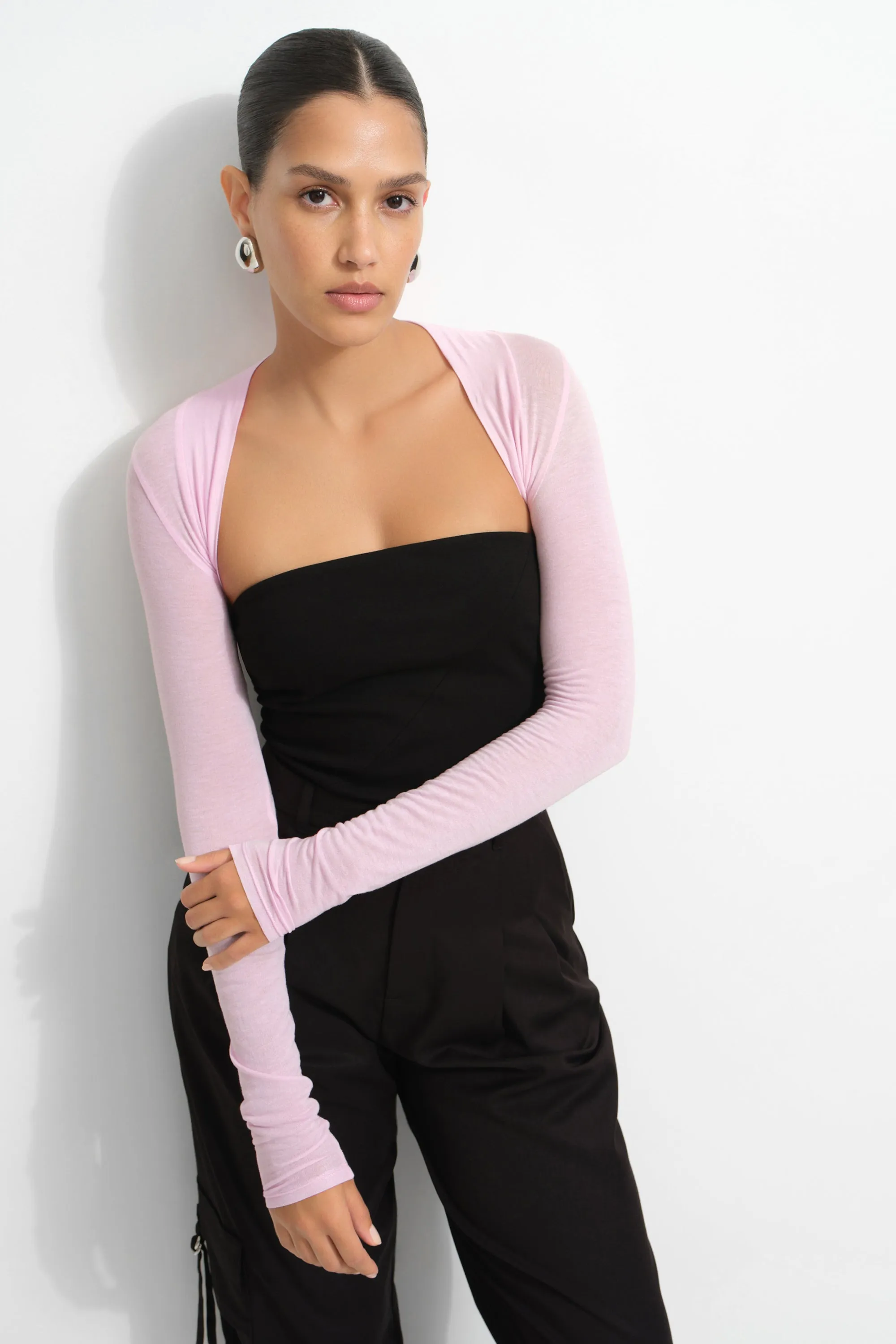 Sheer Tatiana Bolero sold by Marcella NYC