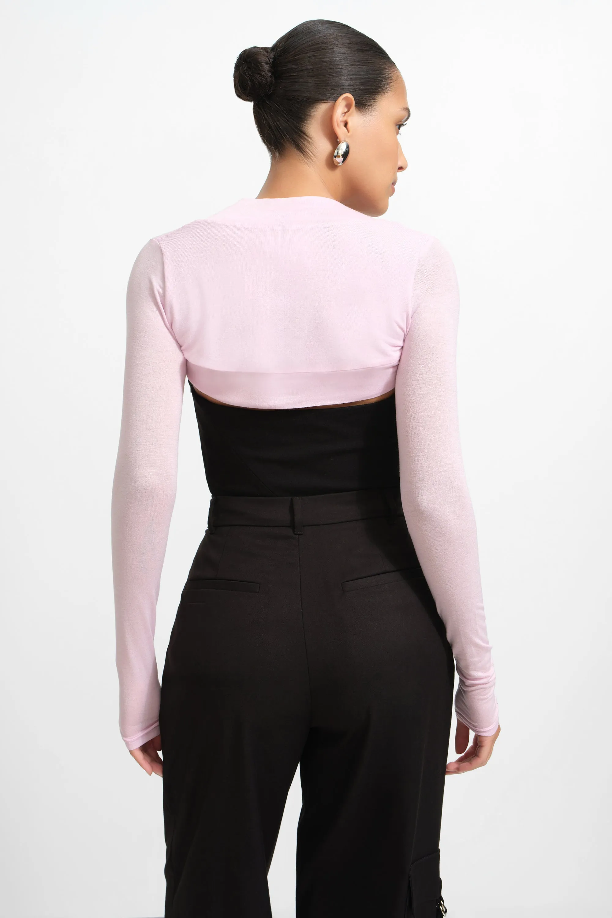 Sheer Tatiana Bolero sold by Marcella NYC product image thumbnail 4