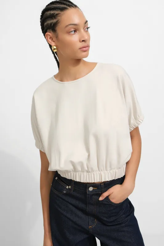 Tamsin Zero-Waste Pattern Top made by Marcella NYC