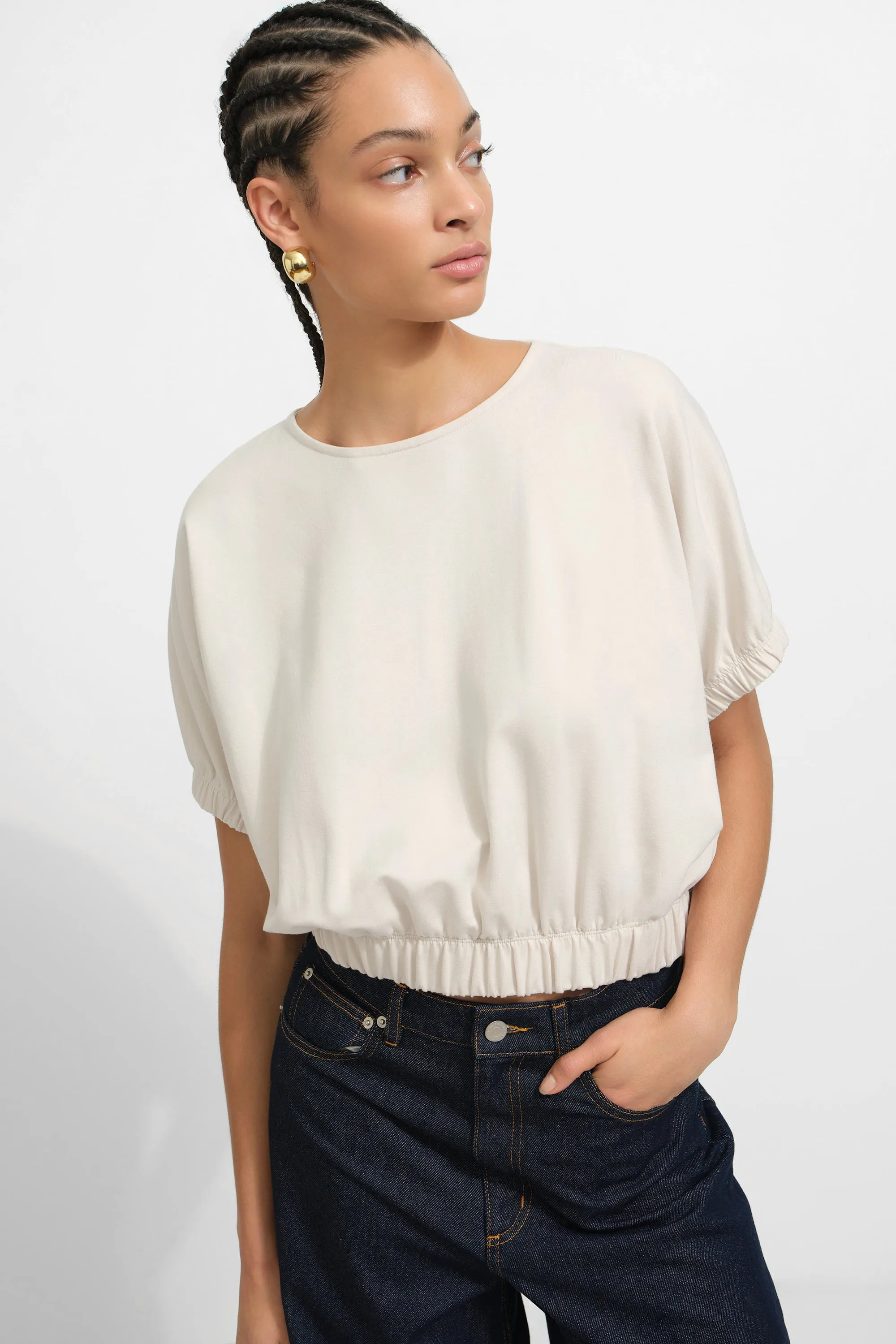 Tamsin Zero-Waste Pattern Top sold by Marcella NYC