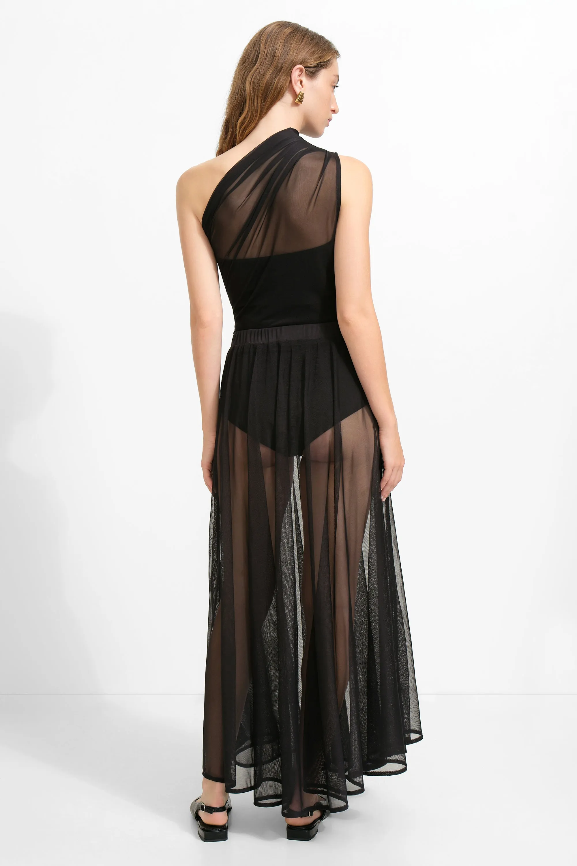 Sylvie Sheer Skirt sold by Marcella NYC product image thumbnail 4