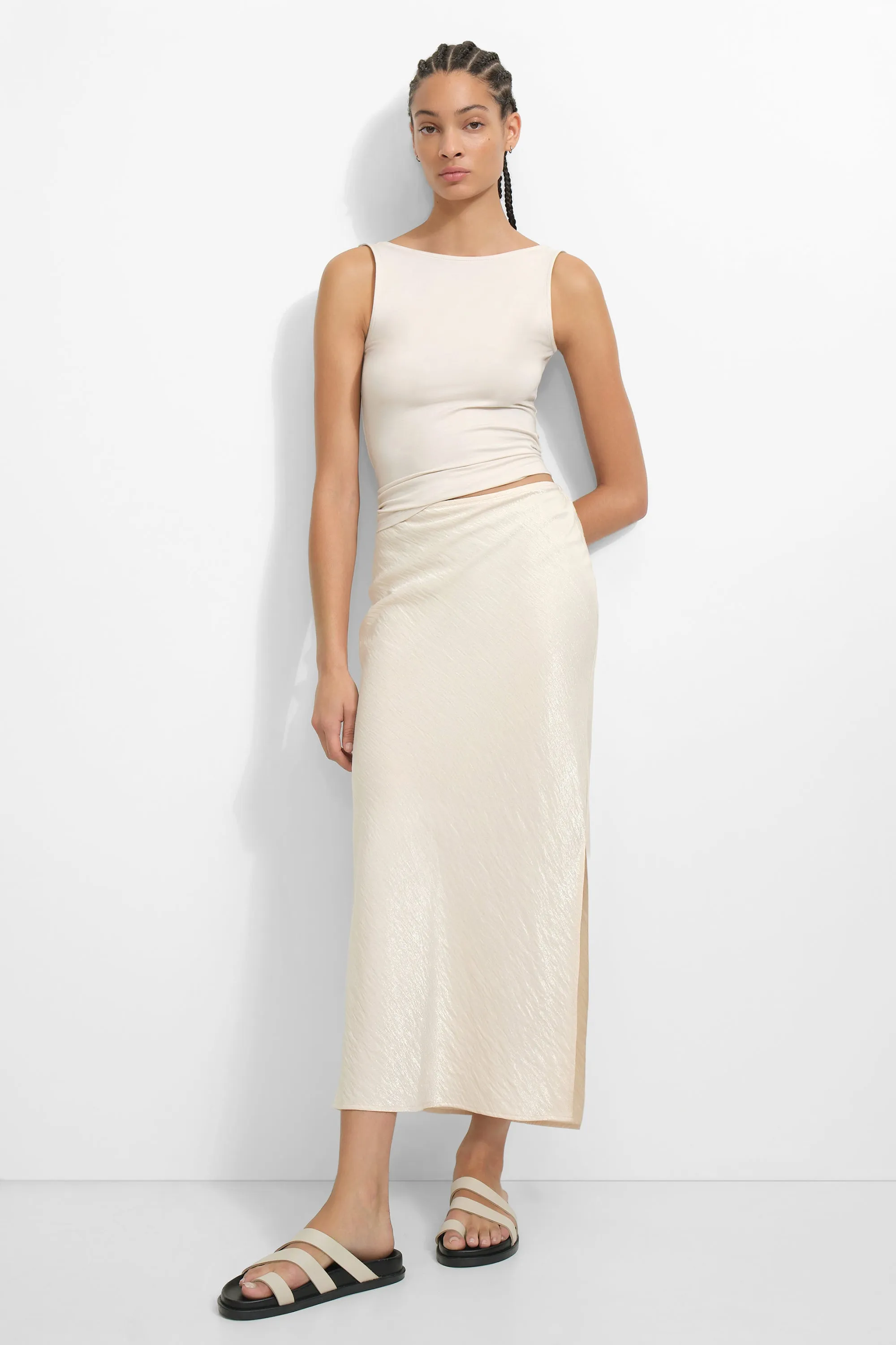 Kimya Slip Skirt sold by Marcella NYC product image thumbnail 3