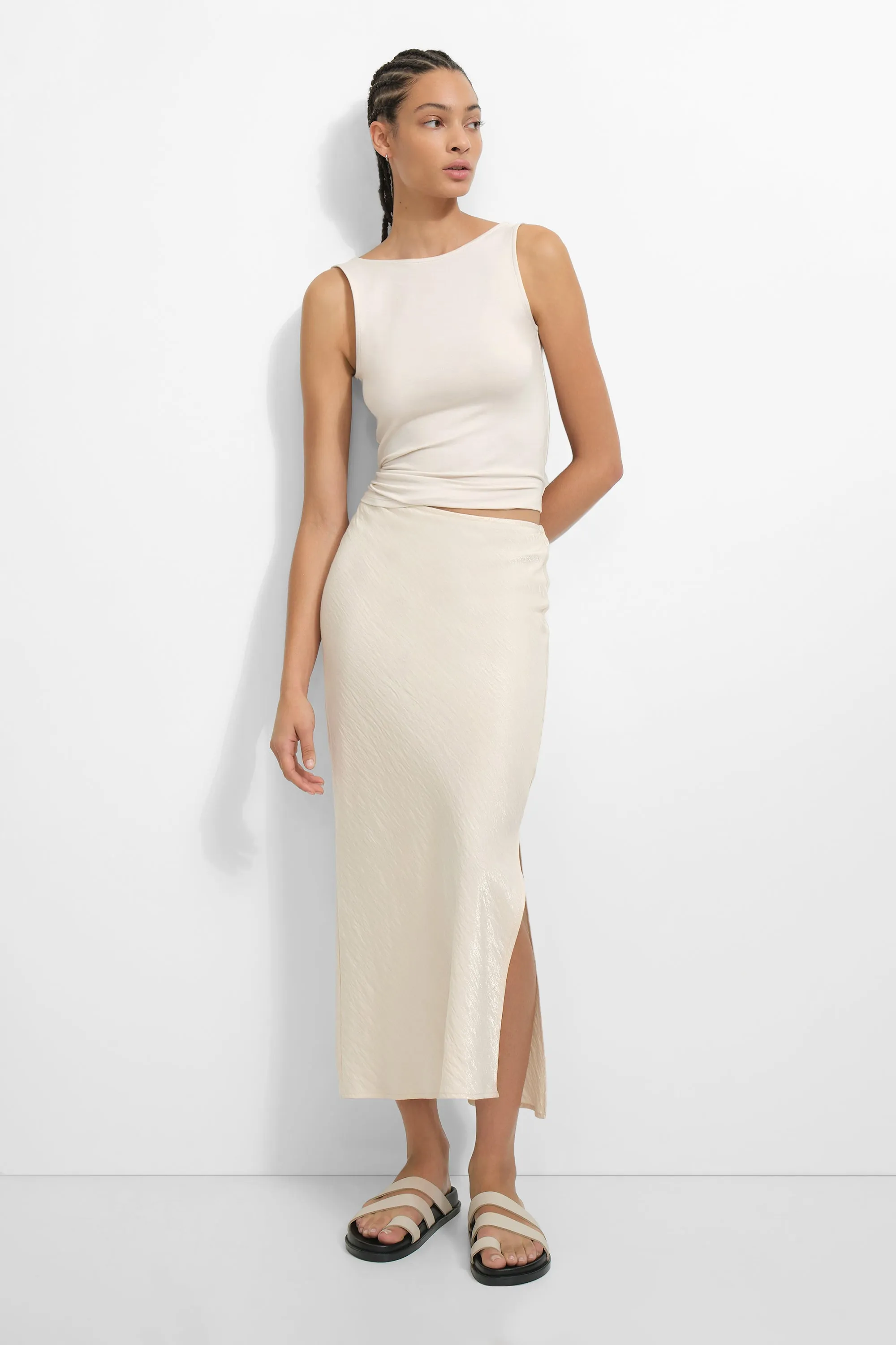 Kimya Slip Skirt sold by Marcella NYC