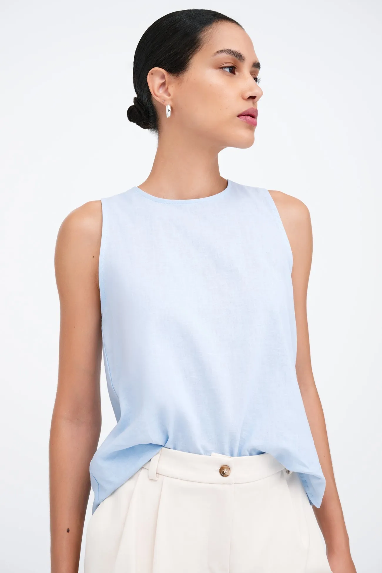 McKinley Linen-Blend Top sold by Marcella NYC product image thumbnail 5