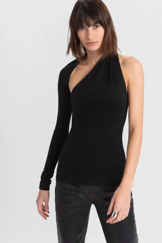 Manhattan One Shoulder Top made by Marcella NYC