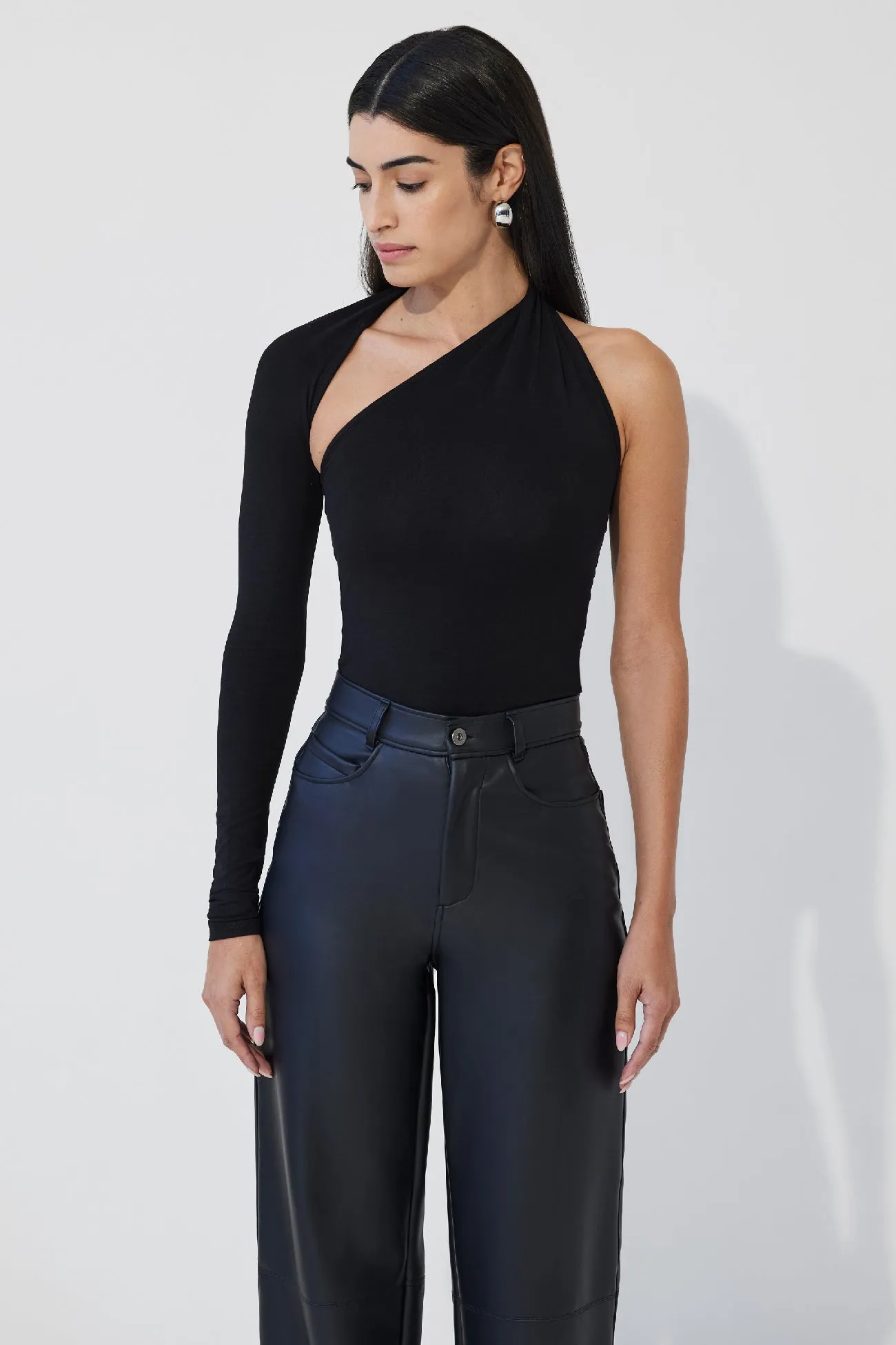 Manhattan One Shoulder Top sold by Marcella NYC