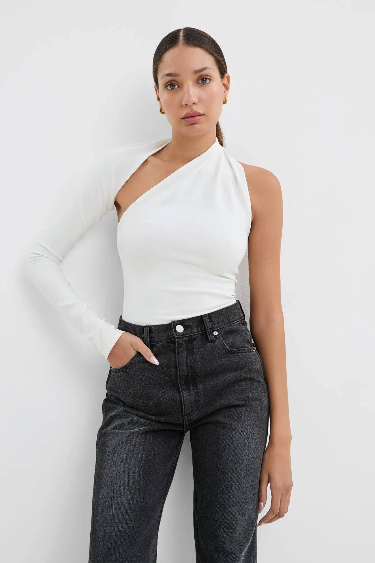 Manhattan One Shoulder Top sold by Marcella NYC product image thumbnail 4