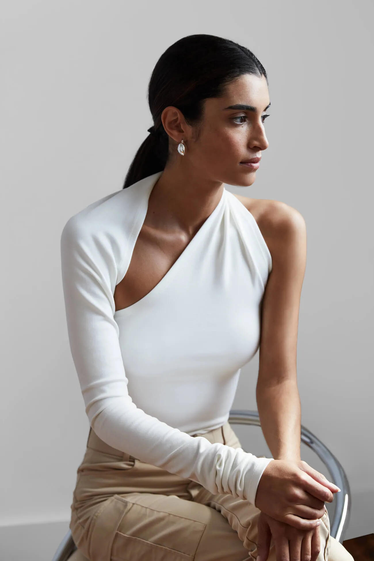 Manhattan One Shoulder Top sold by Marcella NYC product image thumbnail 5