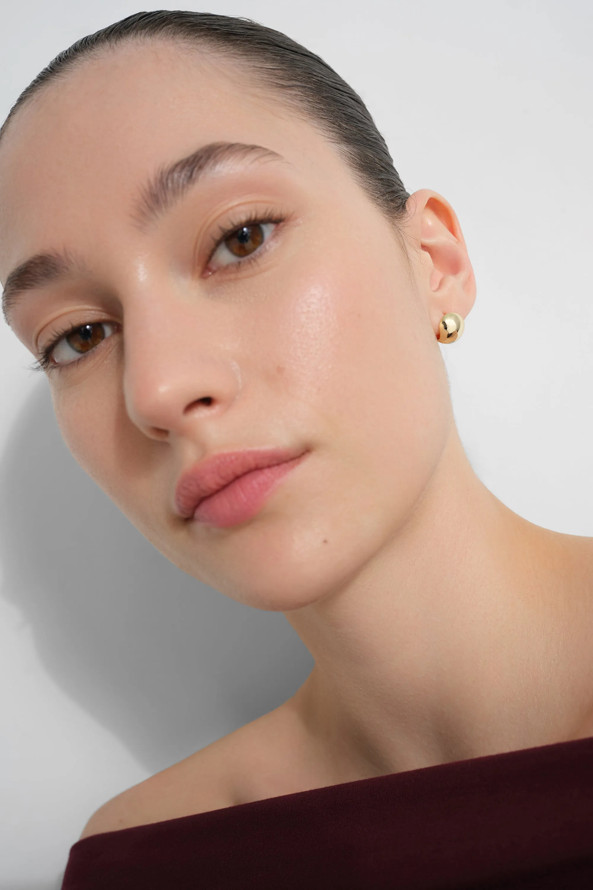 Free Gift — Minerva Hoop Earrings sold by Marcella NYC