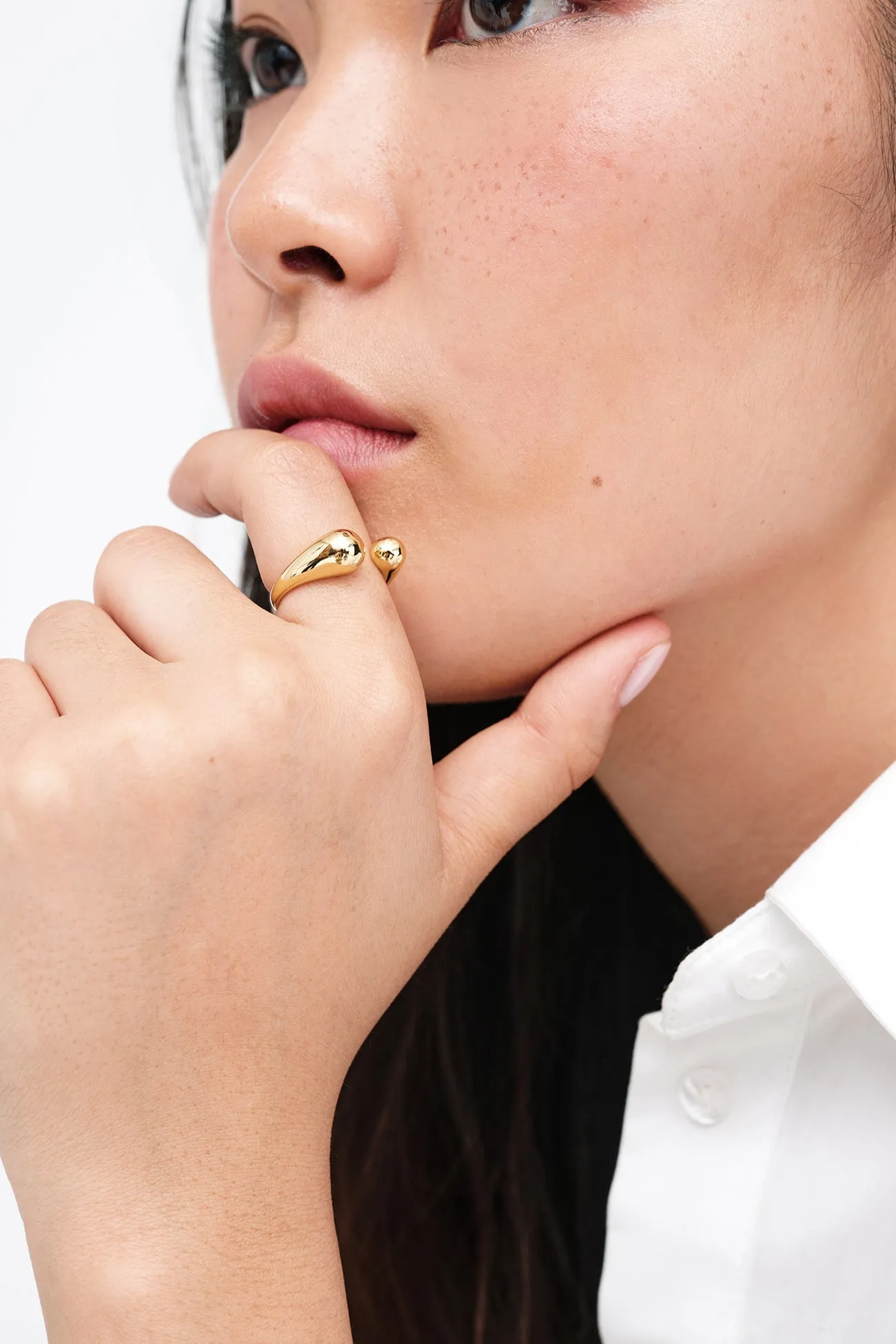 Willow Chunky Ring sold by Marcella NYC product image thumbnail 4