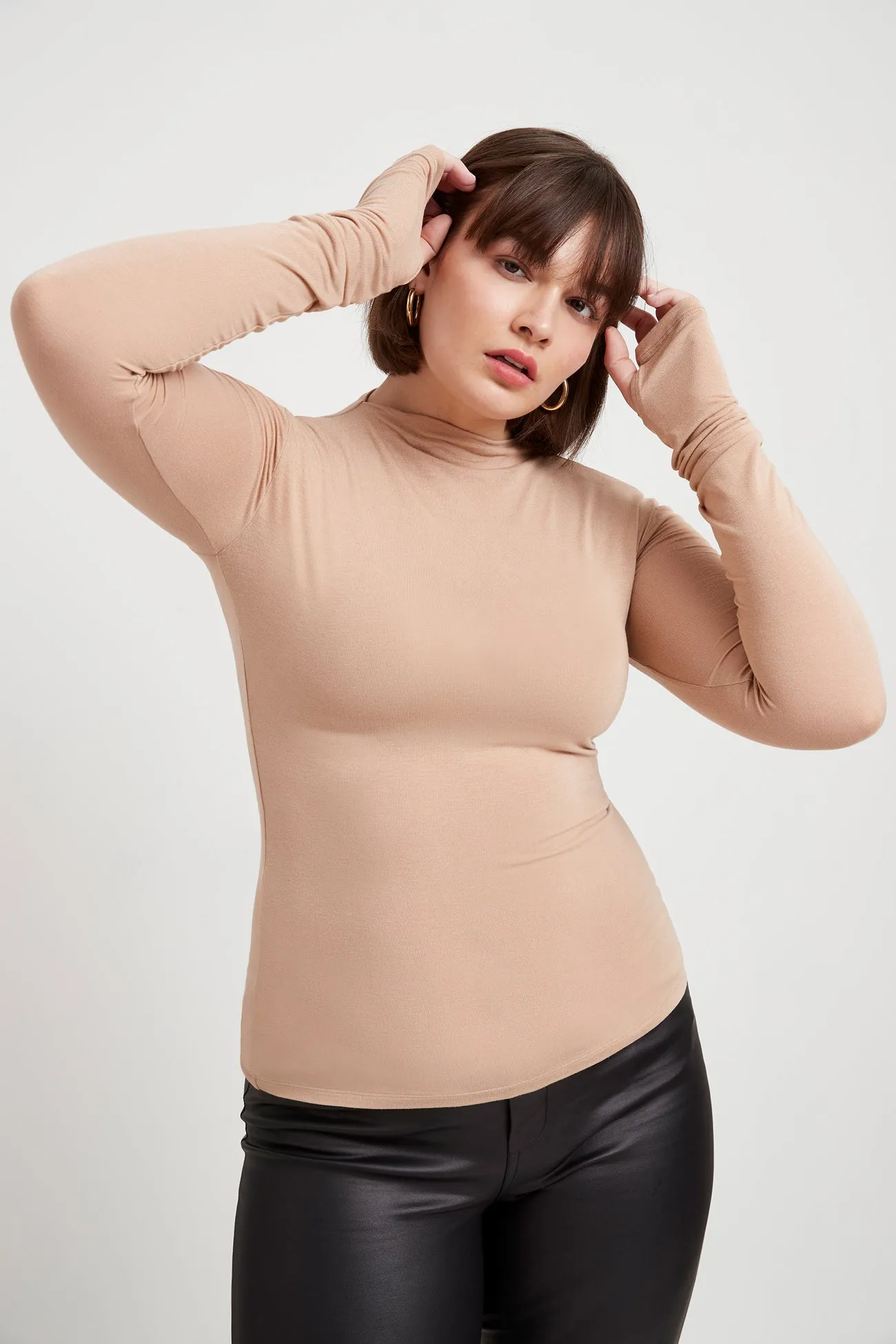Liana Mock Turtleneck sold by Marcella NYC product image thumbnail 2