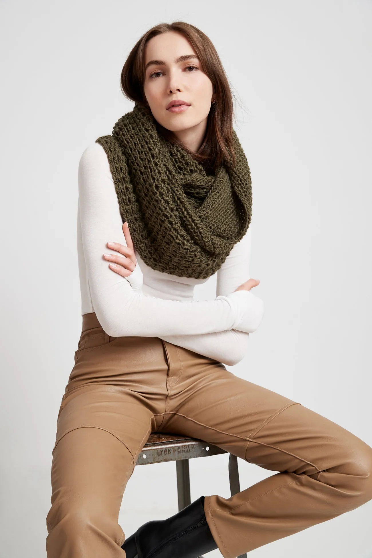 London Infinity Scarf sold by Marcella NYC product image thumbnail 3