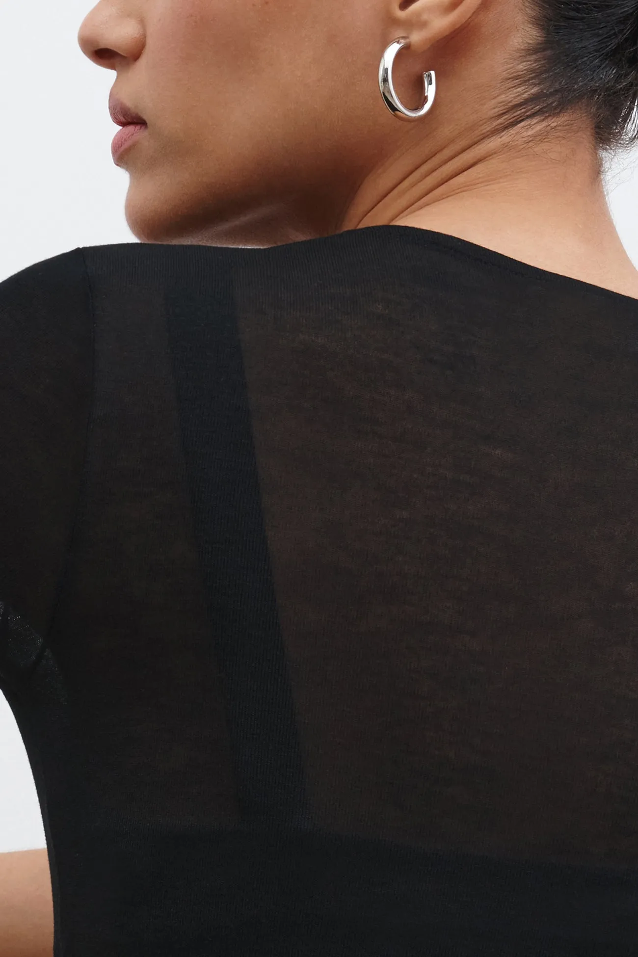 Sheer Frankie Top sold by Marcella NYC product image thumbnail 5