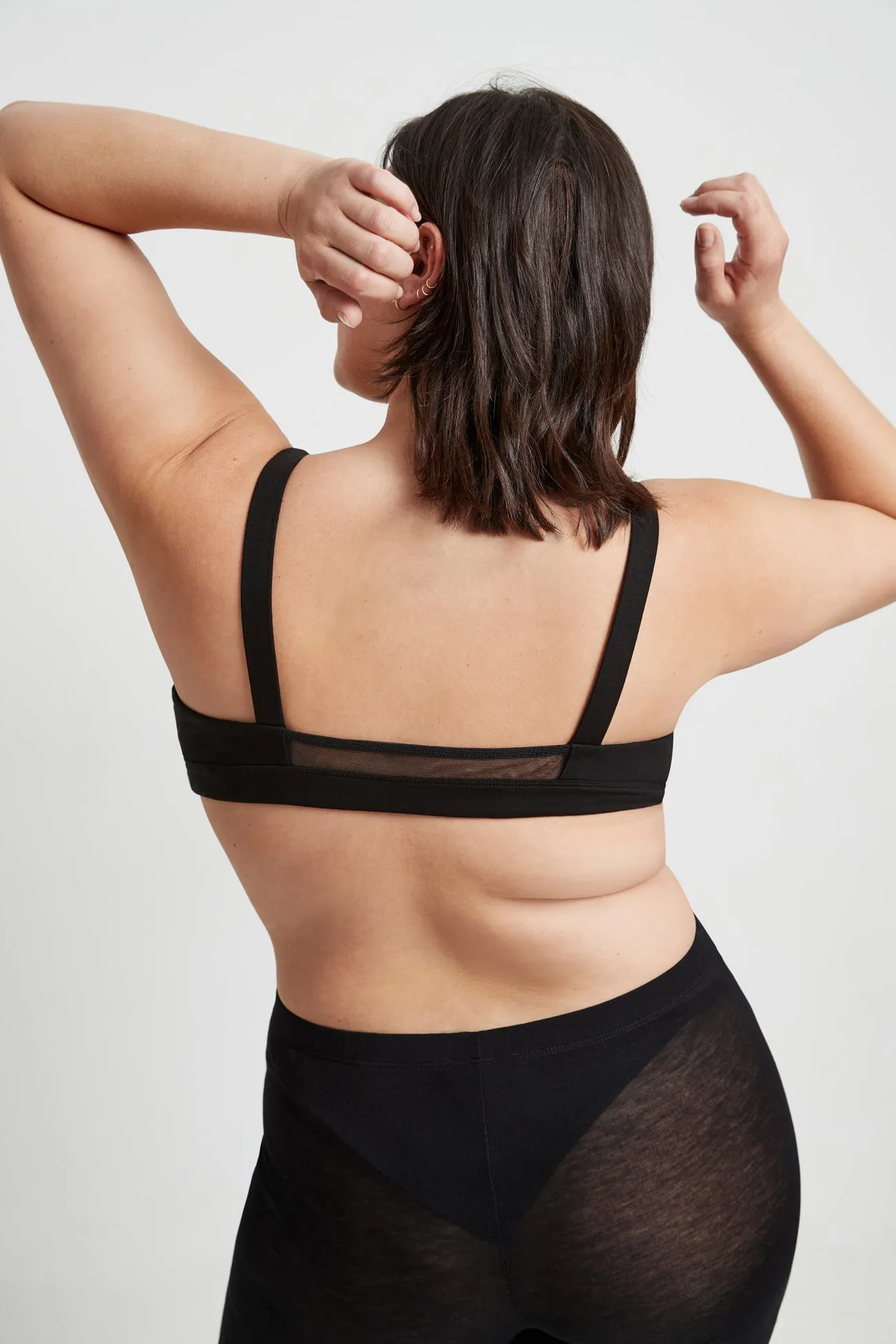 Mesh Back Bralette sold by Marcella NYC product image thumbnail 3