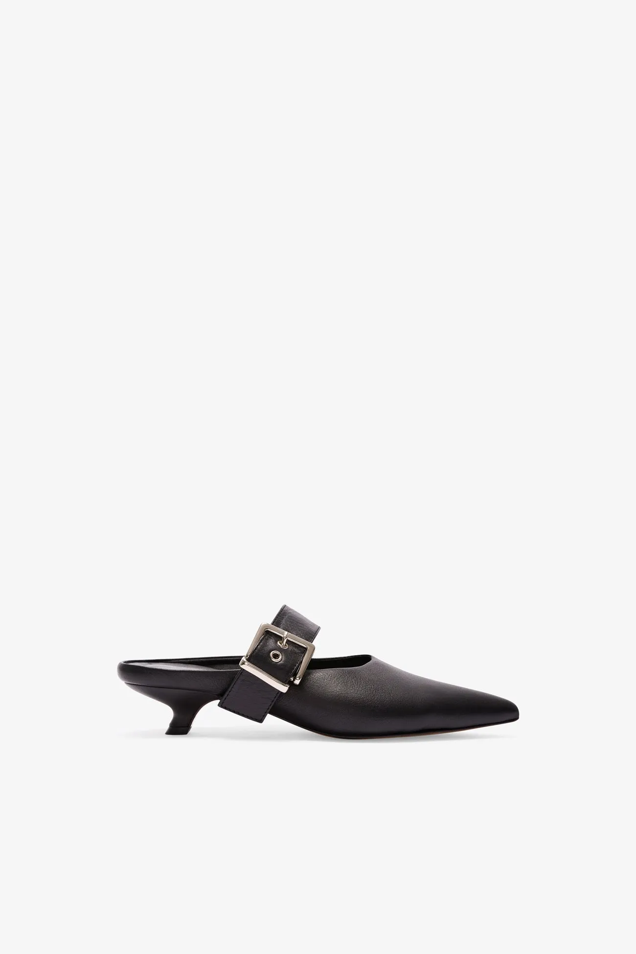 Jett Buckle Mules sold by Marcella NYC product image thumbnail 3