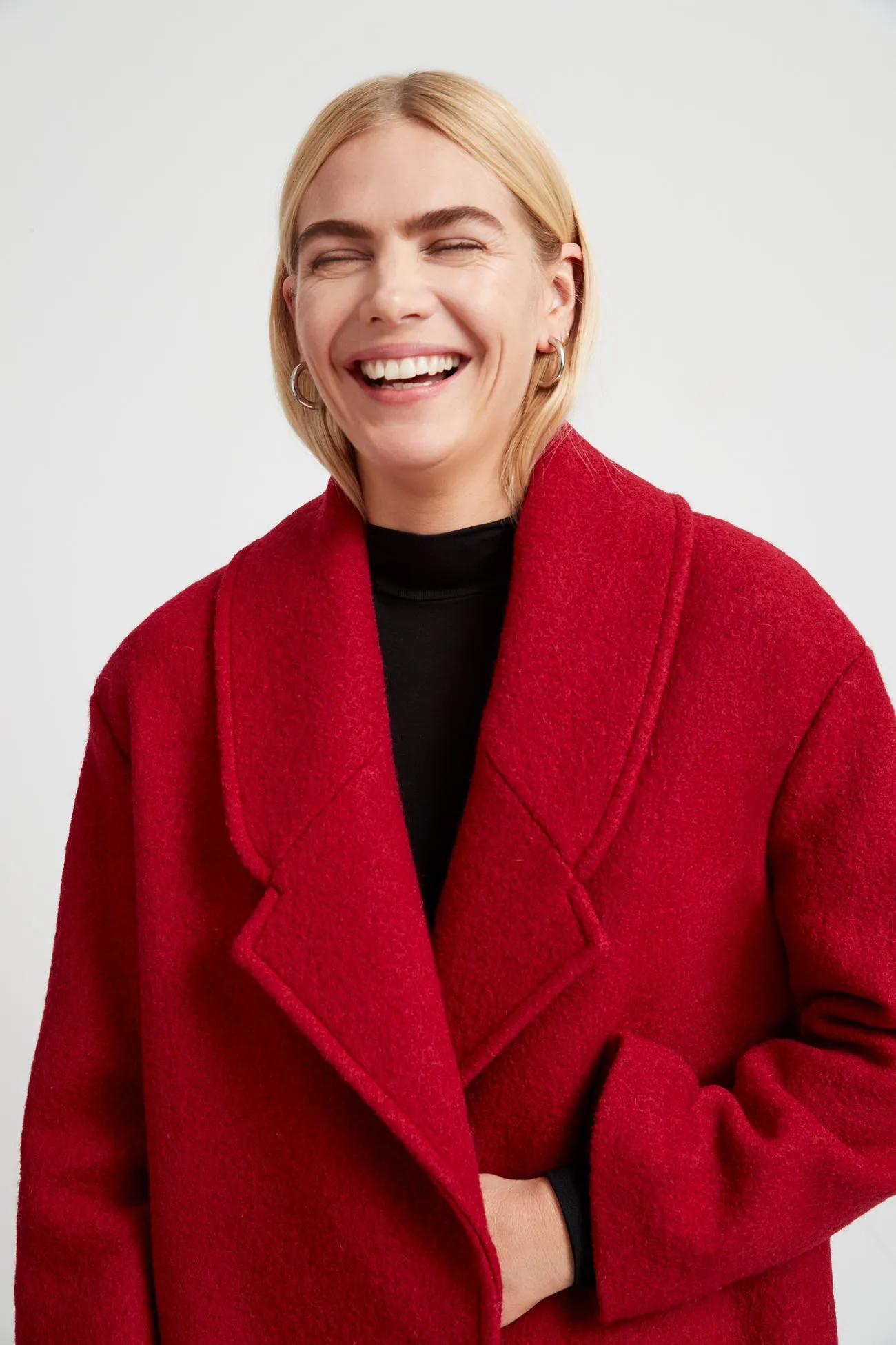 Elizabeth Wool Coat sold by Marcella NYC product image thumbnail 2