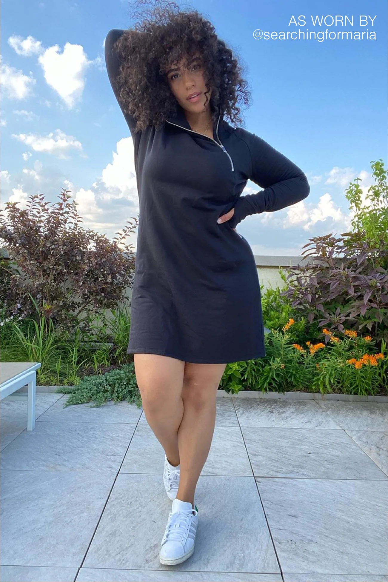 Alani Sweatshirt Dress sold by Marcella NYC product image thumbnail 2