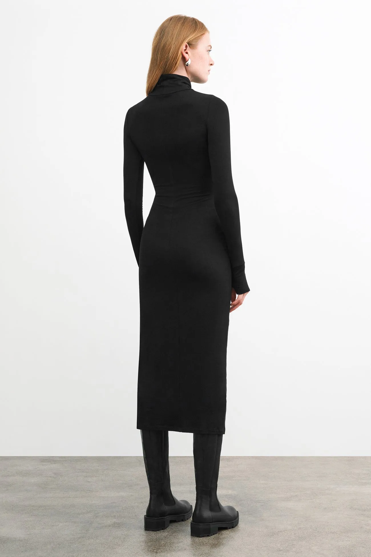 Tavi Mock Neck Dress sold by Marcella NYC product image thumbnail 4