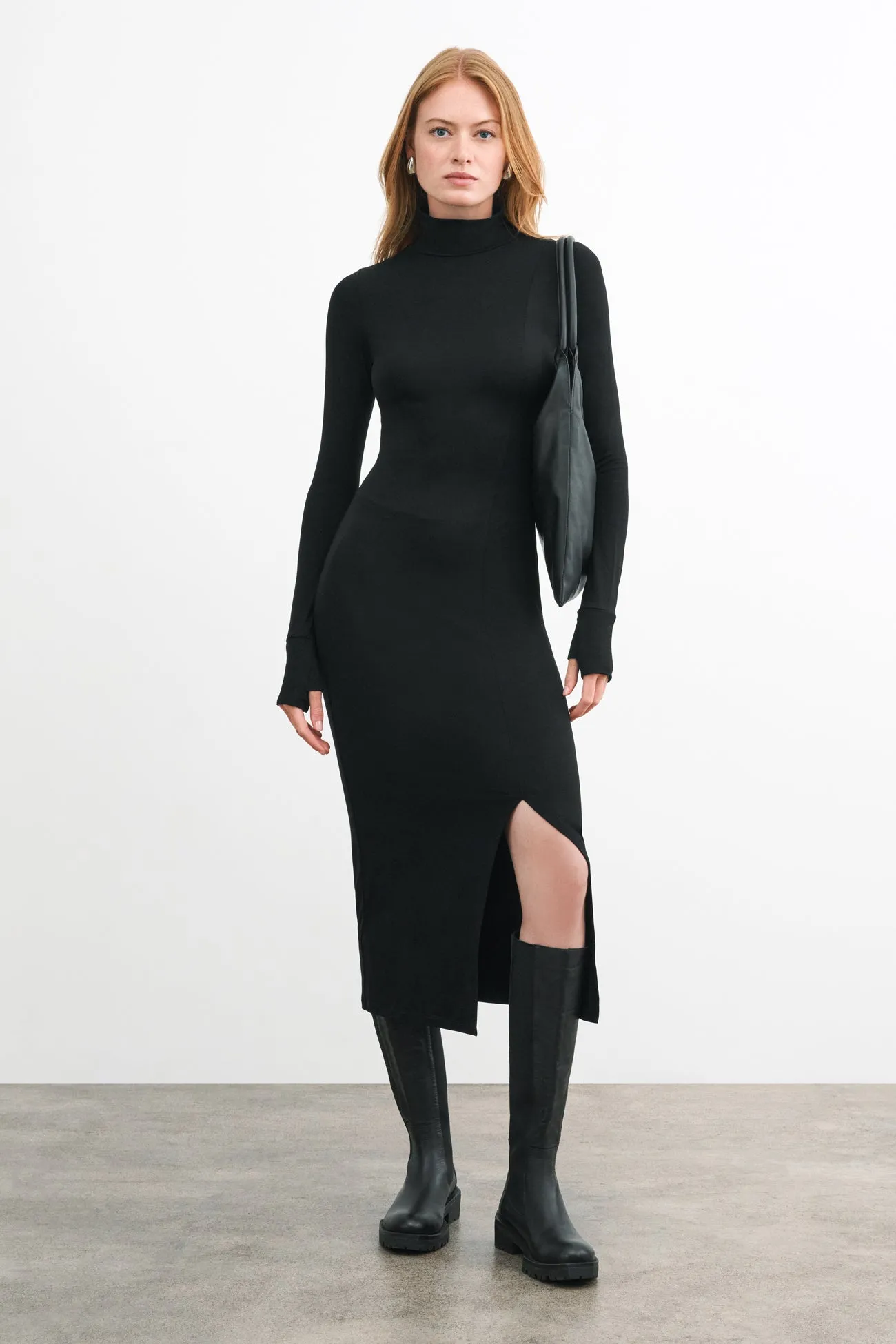 Tavi Mock Neck Dress sold by Marcella NYC product image thumbnail 3