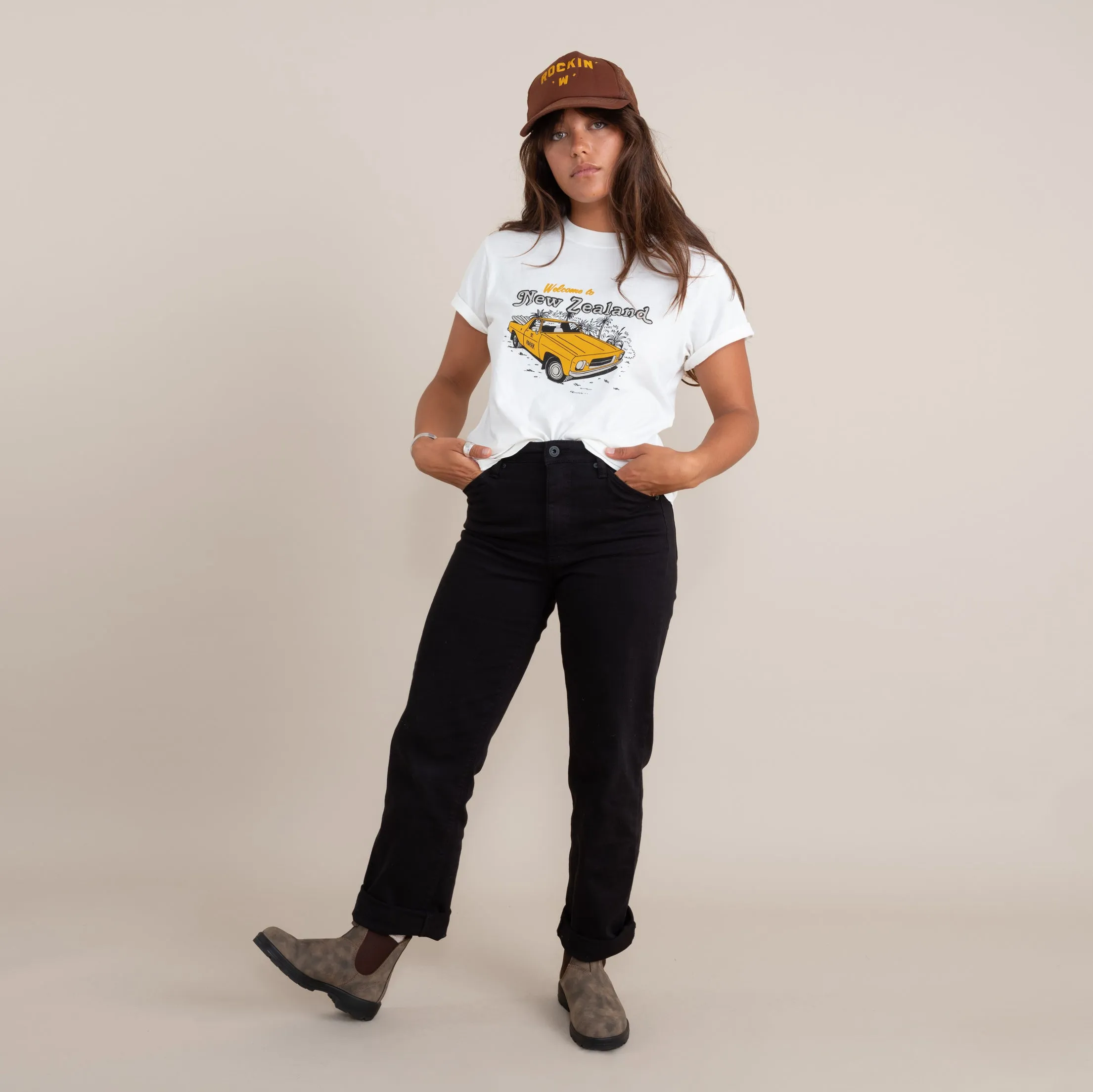 Welcome To Nz Premium Tee - Off White sold by Roark product image thumbnail 2