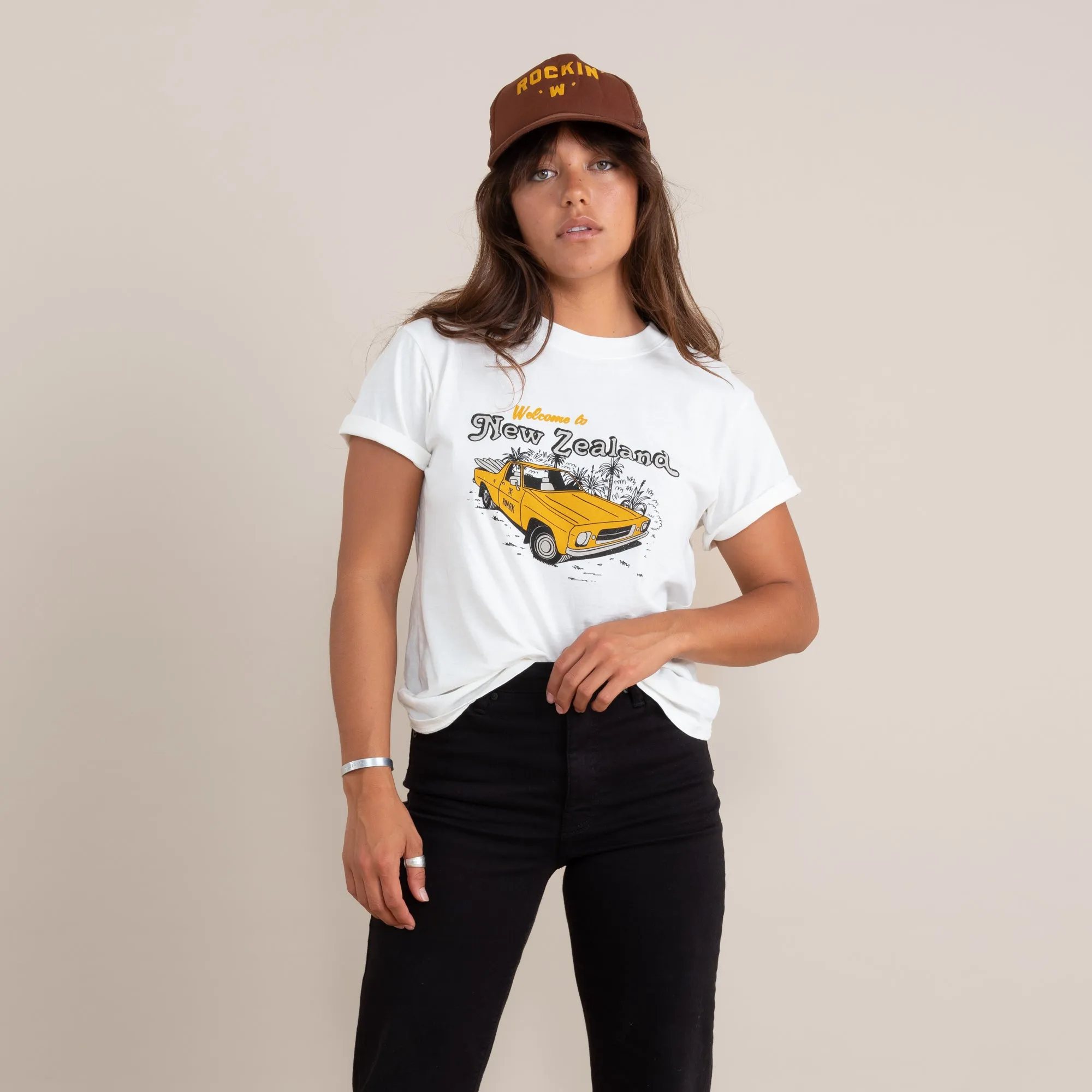 Welcome To Nz Premium Tee - Off White sold by Roark product image thumbnail 3