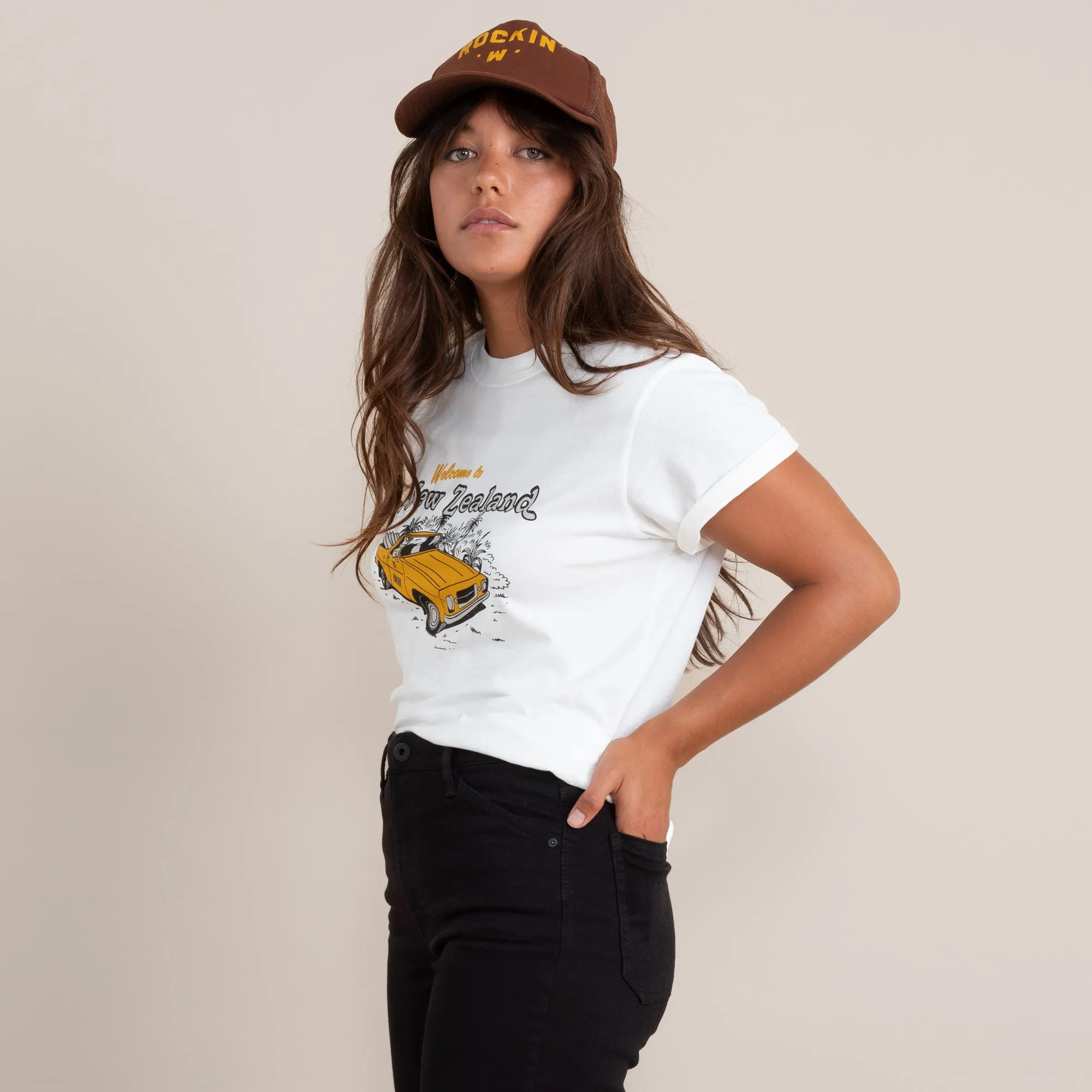 Welcome To Nz Premium Tee - Off White sold by Roark product image thumbnail 4