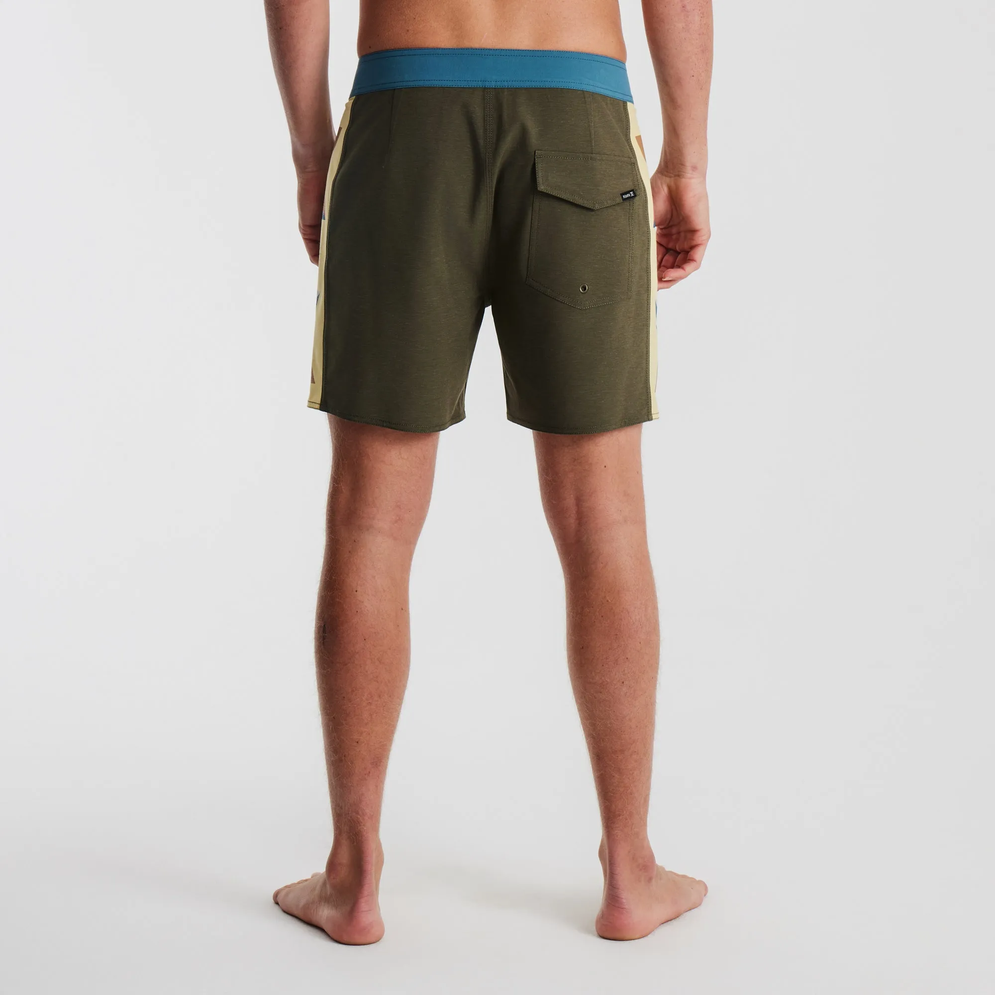 Passage 16" Side Panel Boardshorts - Heart Studio Military sold by Roark product image thumbnail 3
