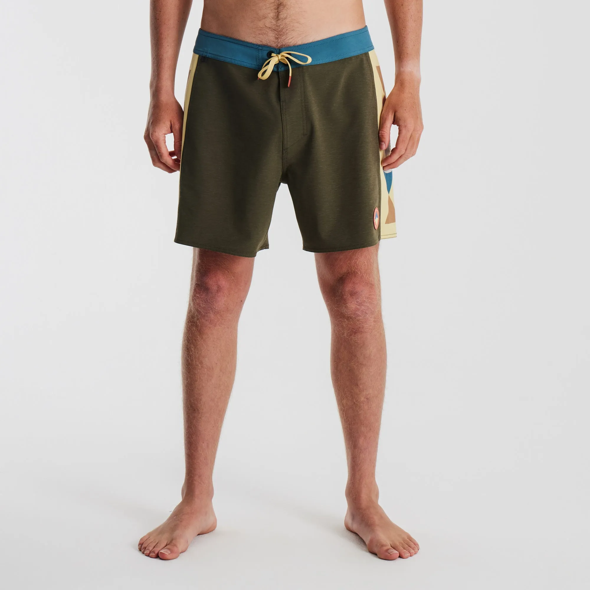 Passage 16" Side Panel Boardshorts - Heart Studio Military sold by Roark product image thumbnail 2