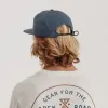 Hybro Strapback Hat - Blue sold by Roark