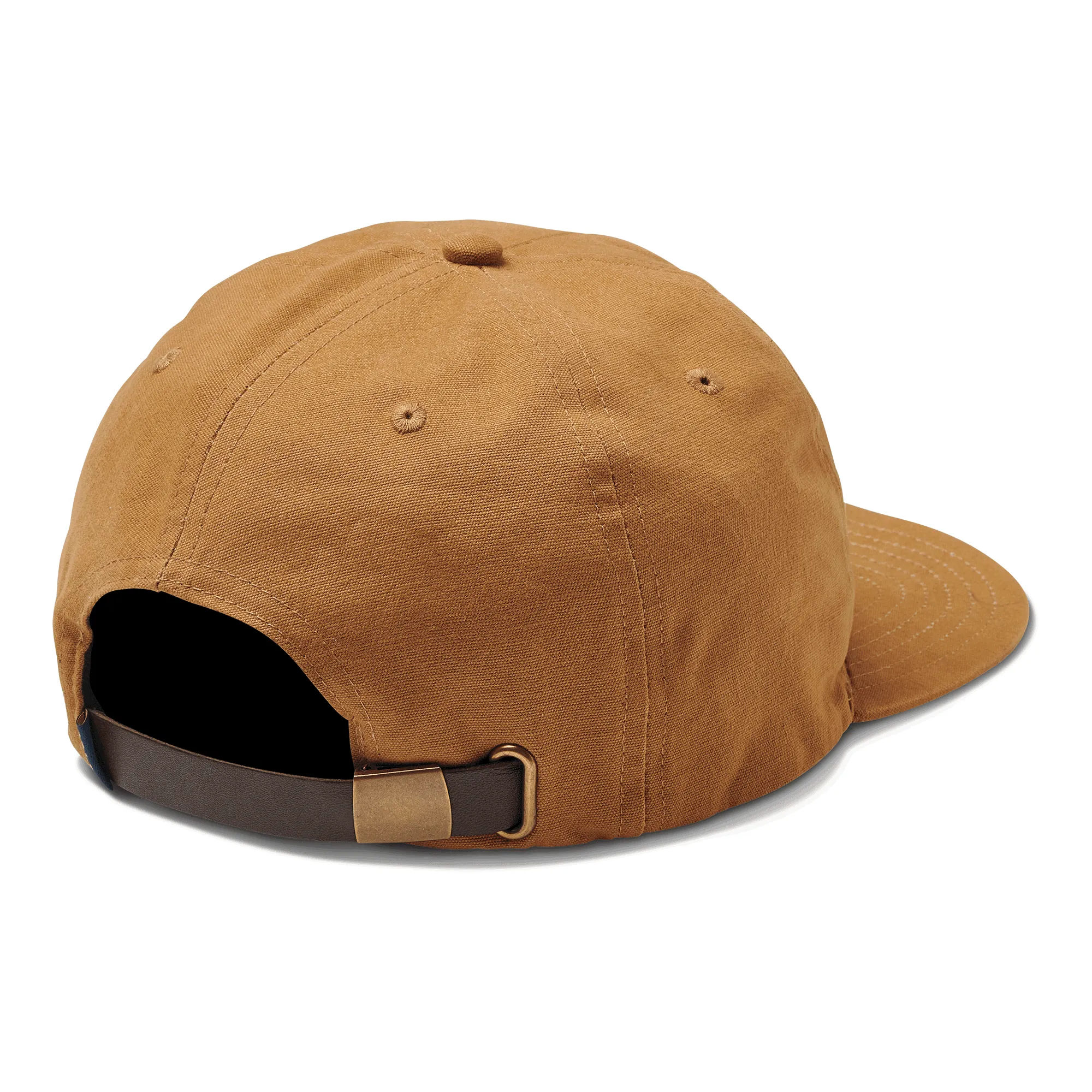 Fear the Sea 5 Panel Strapback Hat - Cocoa sold by Roark product image thumbnail 2