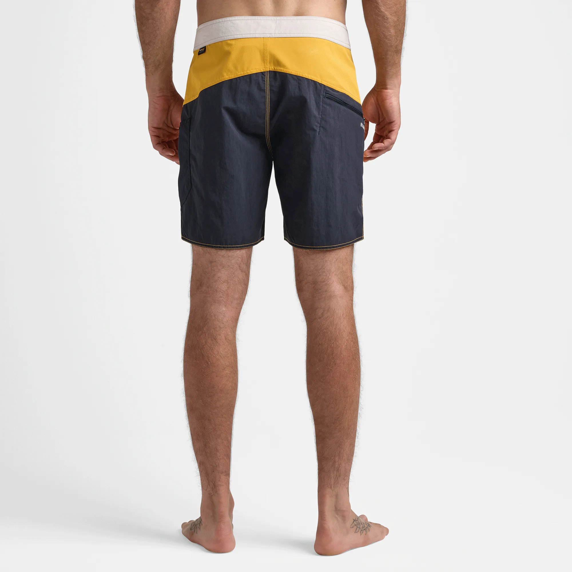 Boatman Boardshorts 17" - Gold sold by Roark product image thumbnail 4