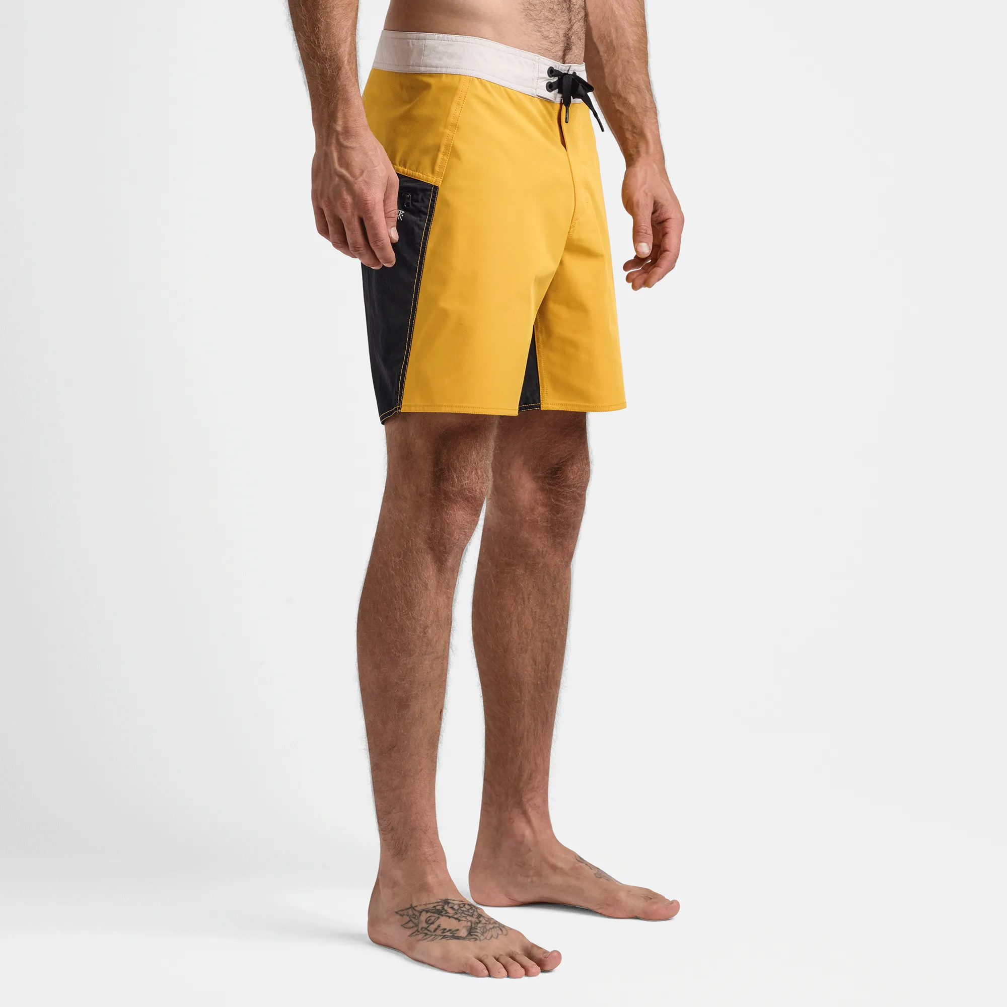 Boatman Boardshorts 17" - Gold sold by Roark product image thumbnail 5