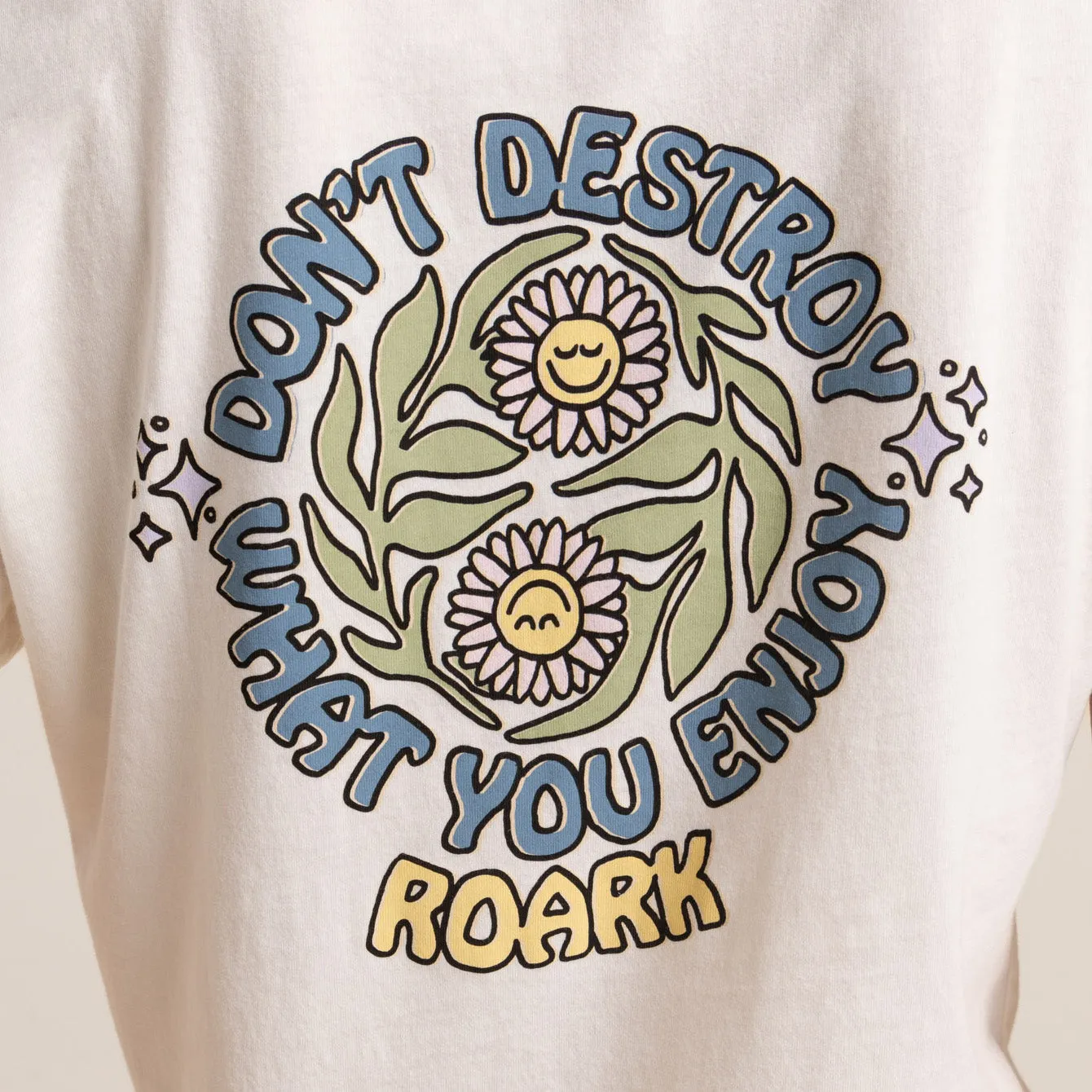 Enjoy Everyday Premium Tee - Coconut sold by Roark product image thumbnail 3