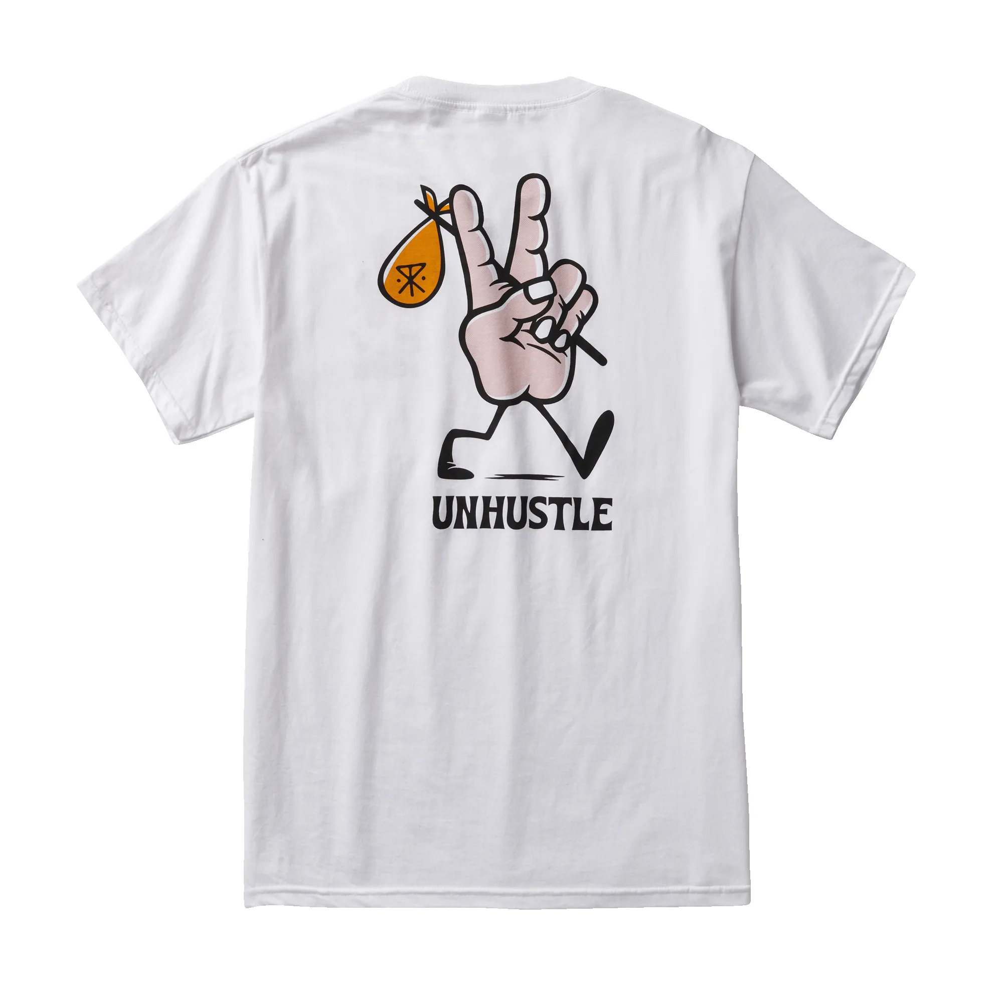Peace Out Organic Cotton Tee - White sold by Roark