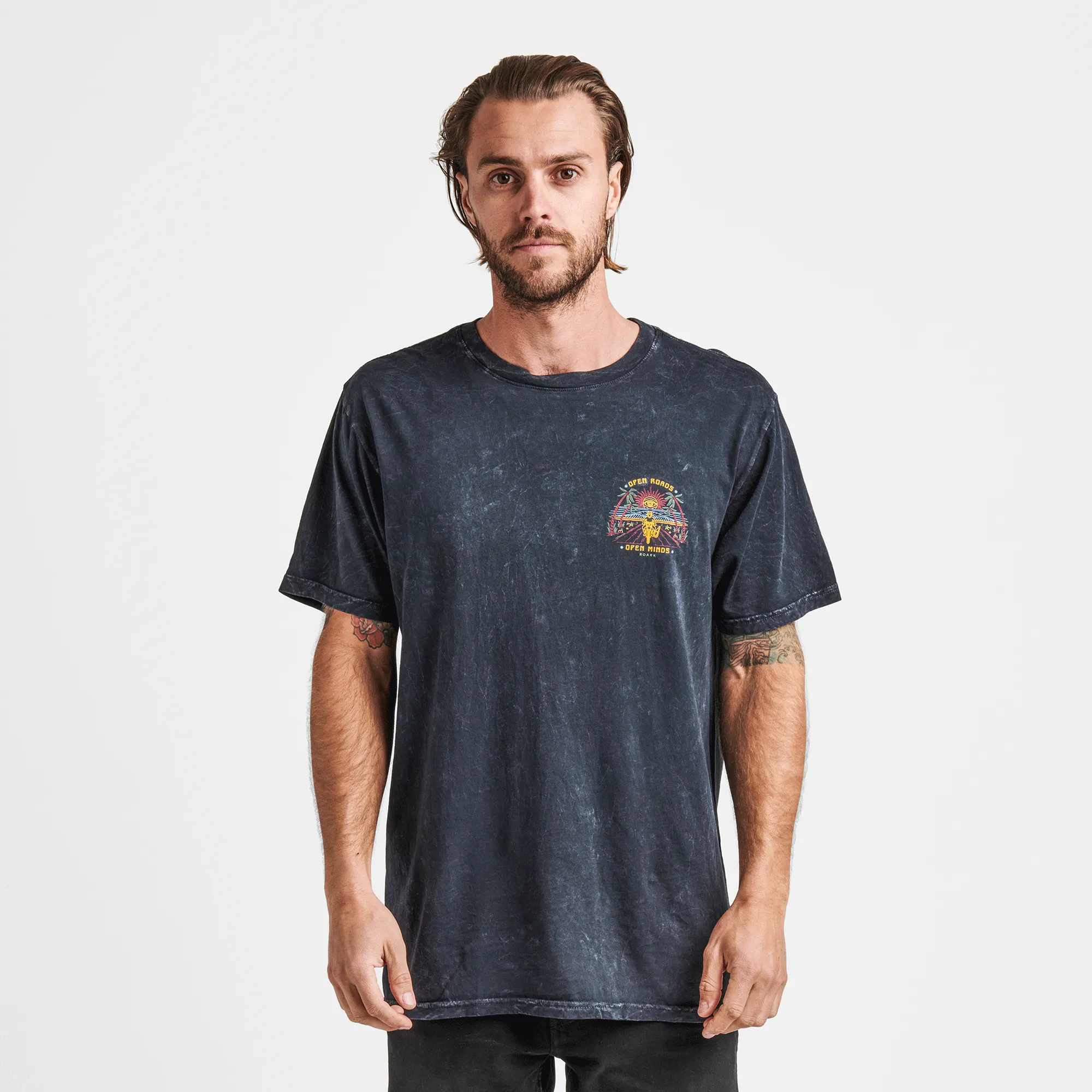 Open Roads Mineral Wash Premium Tee - Black sold by Roark product image thumbnail 2
