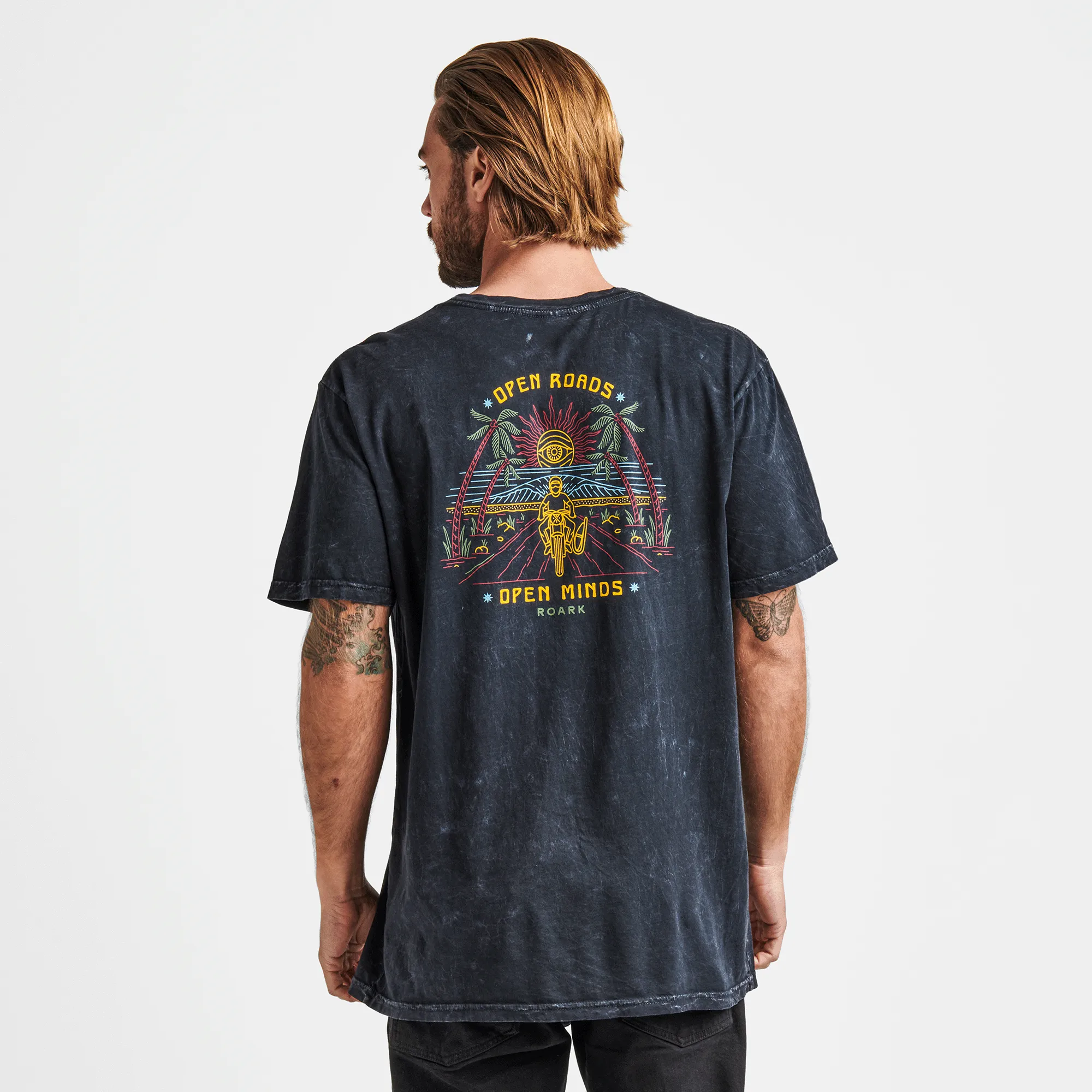 Open Roads Mineral Wash Premium Tee - Black sold by Roark product image thumbnail 3