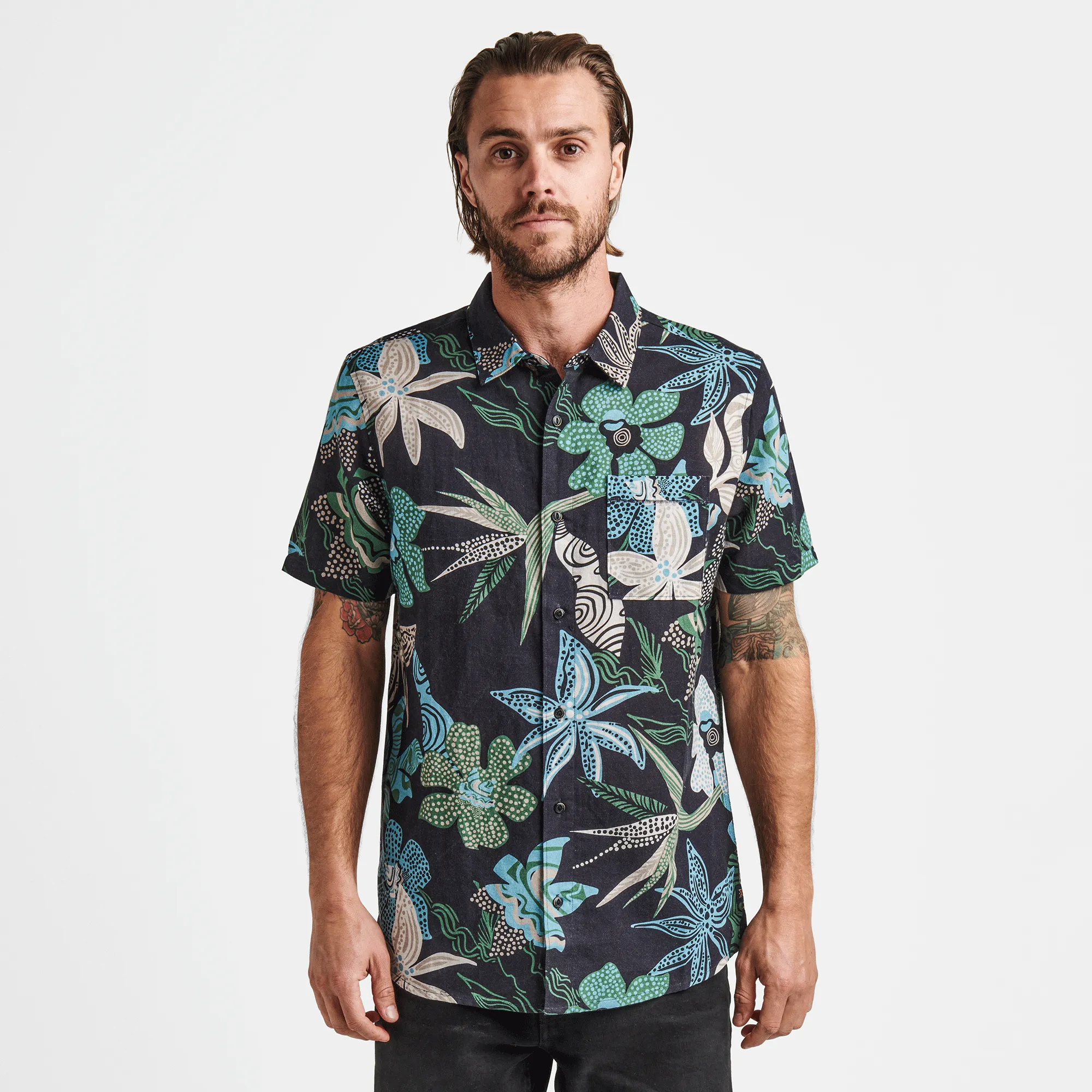 Journey Shirt - Paradaiso Dark Navy sold by Roark product image thumbnail 2