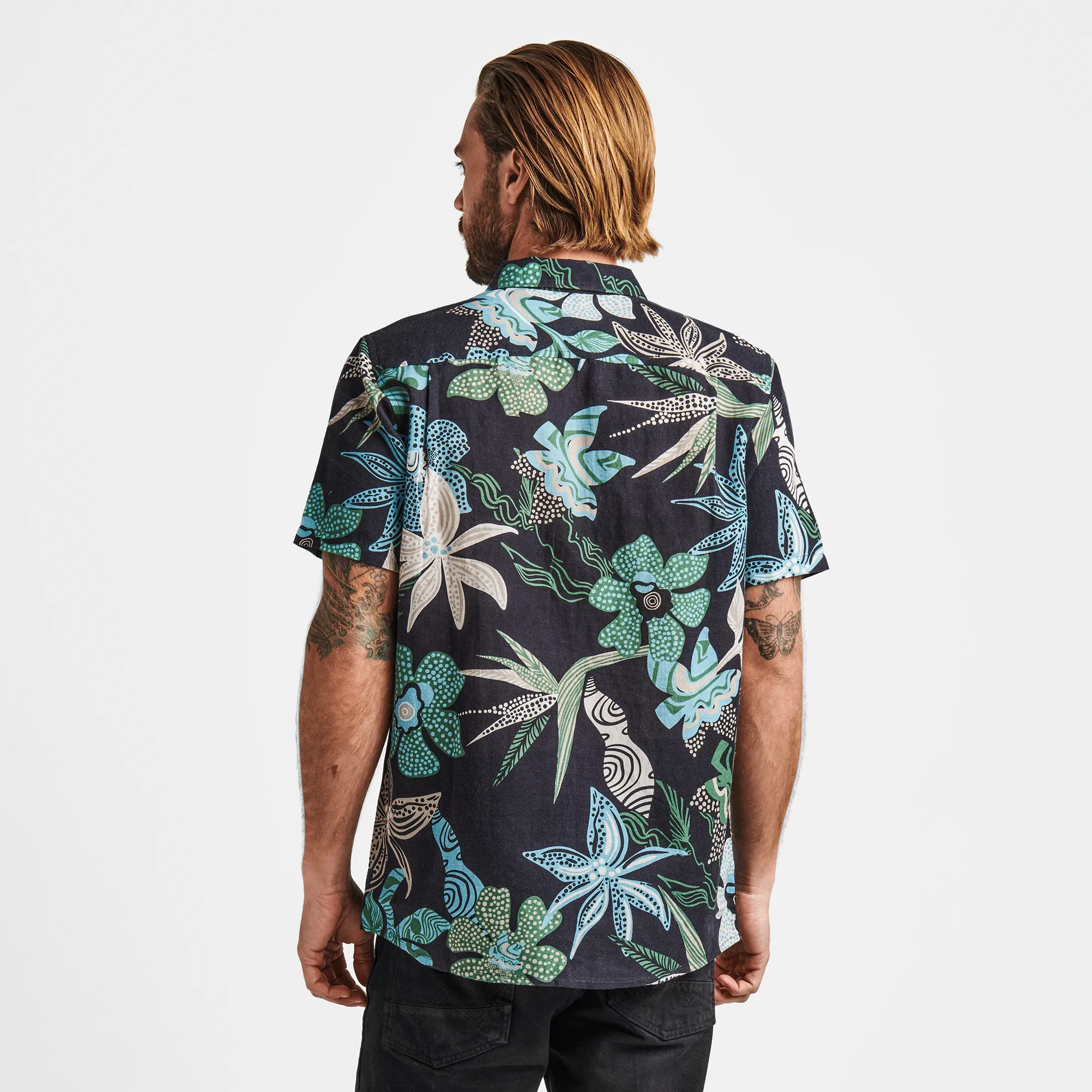 Journey Shirt - Paradaiso Dark Navy sold by Roark product image thumbnail 4