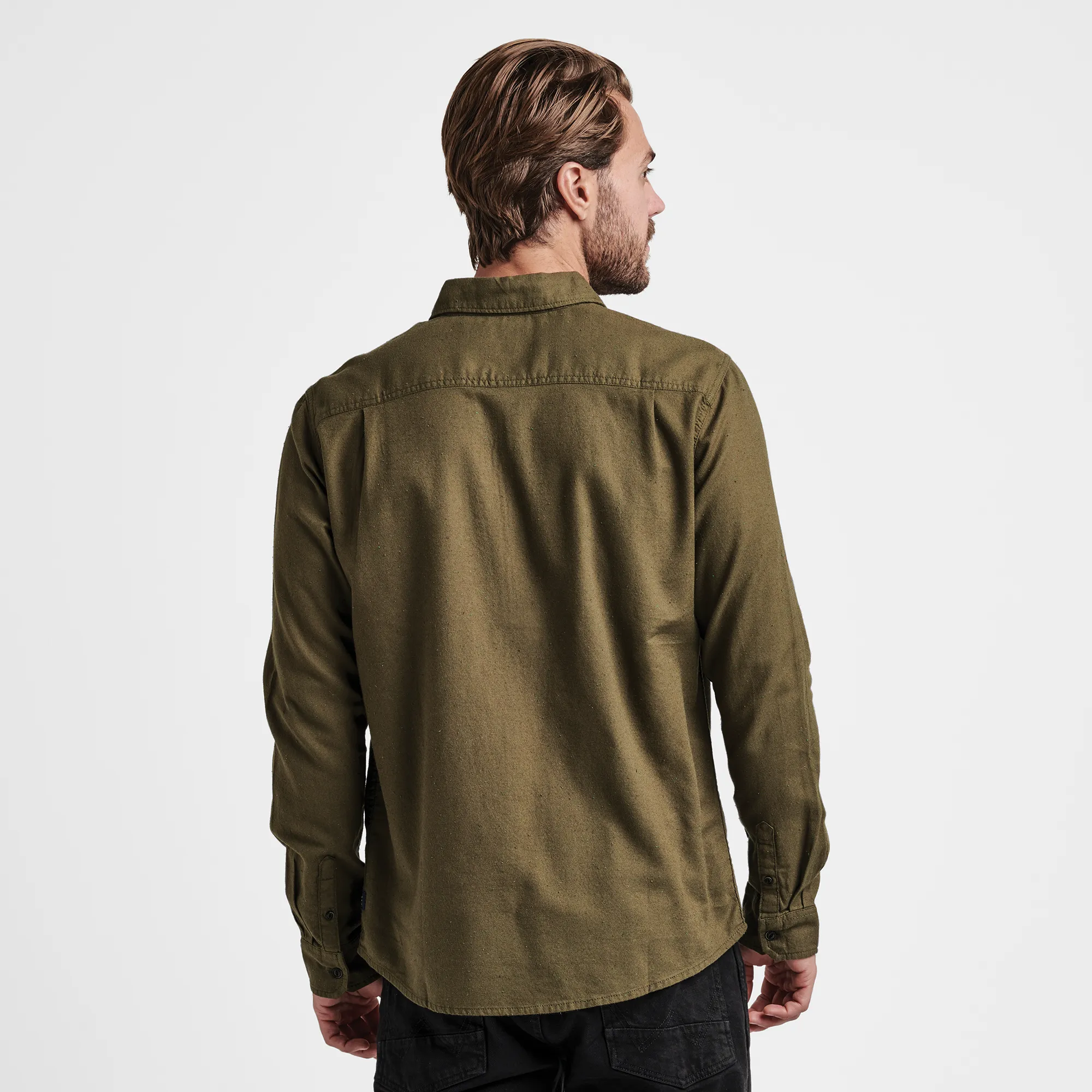 Scholar Long Sleeve Shirt - Military sold by Roark product image thumbnail 3