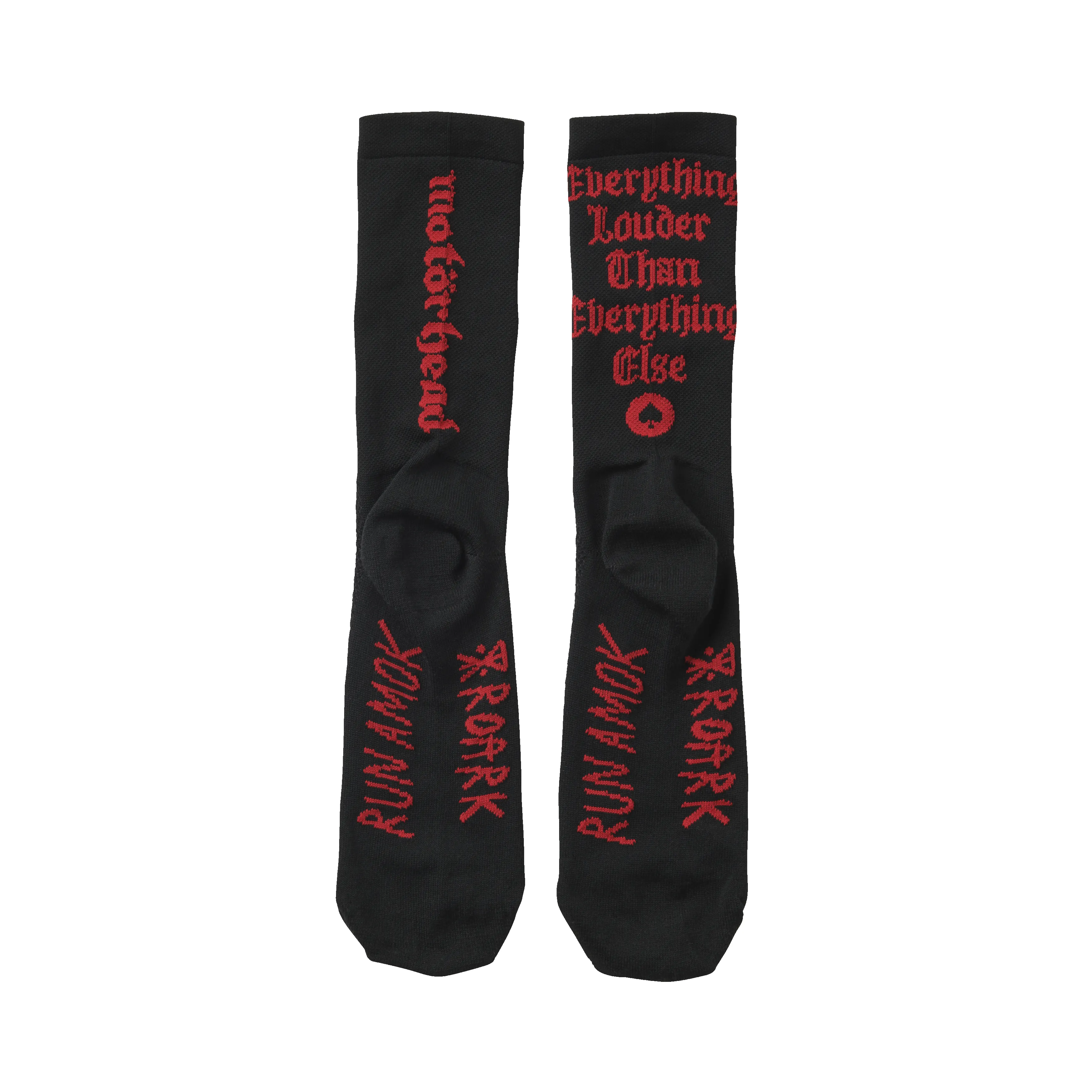 Motörhead Louder Hi Socks - Black sold by Roark product image thumbnail 2