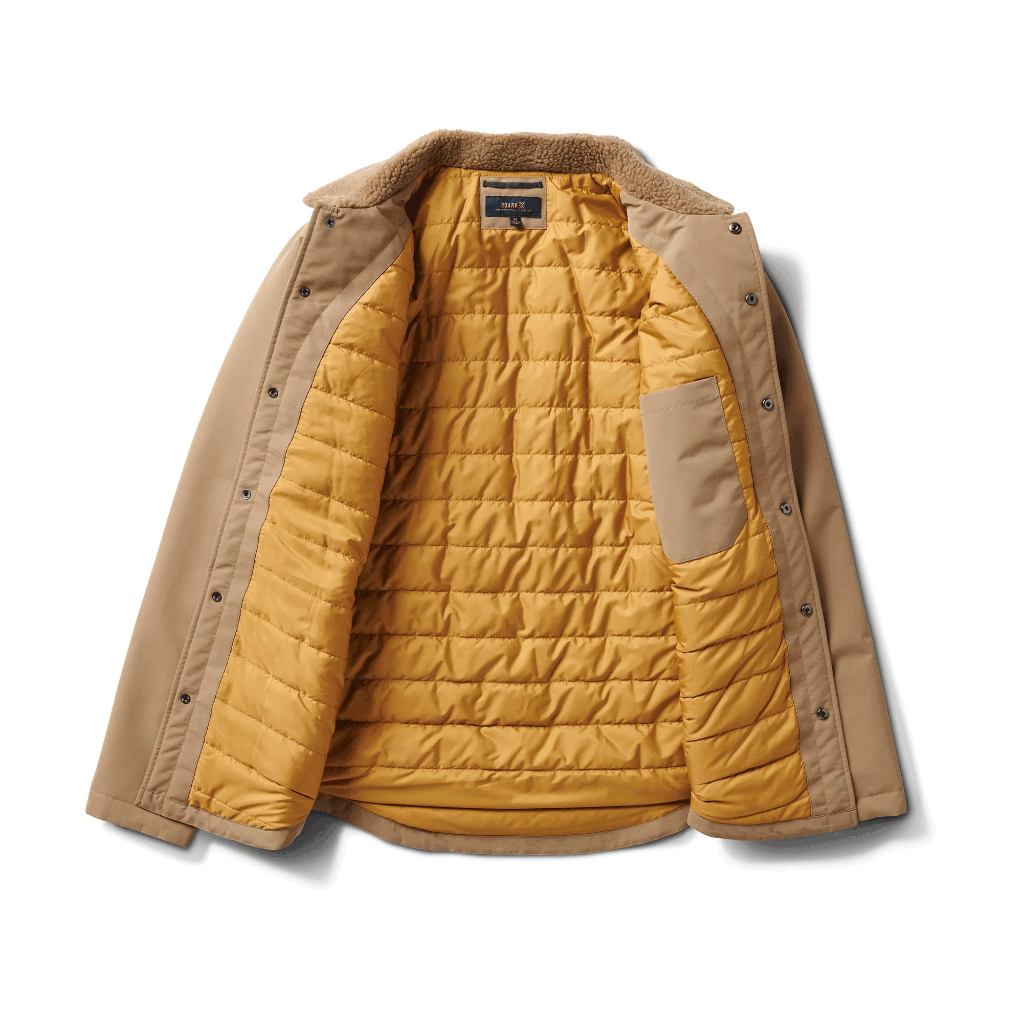 Hebrides Weatherproof Jacket - Khaki sold by Roark product image thumbnail 2