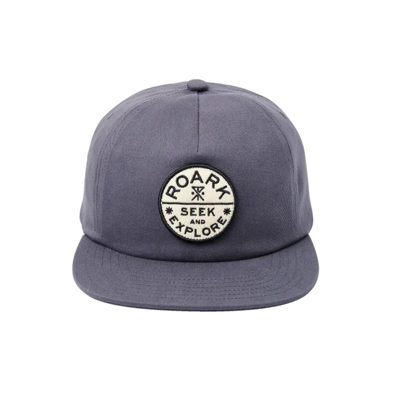 Layover Strapback Hat - Blue Grey sold by Roark