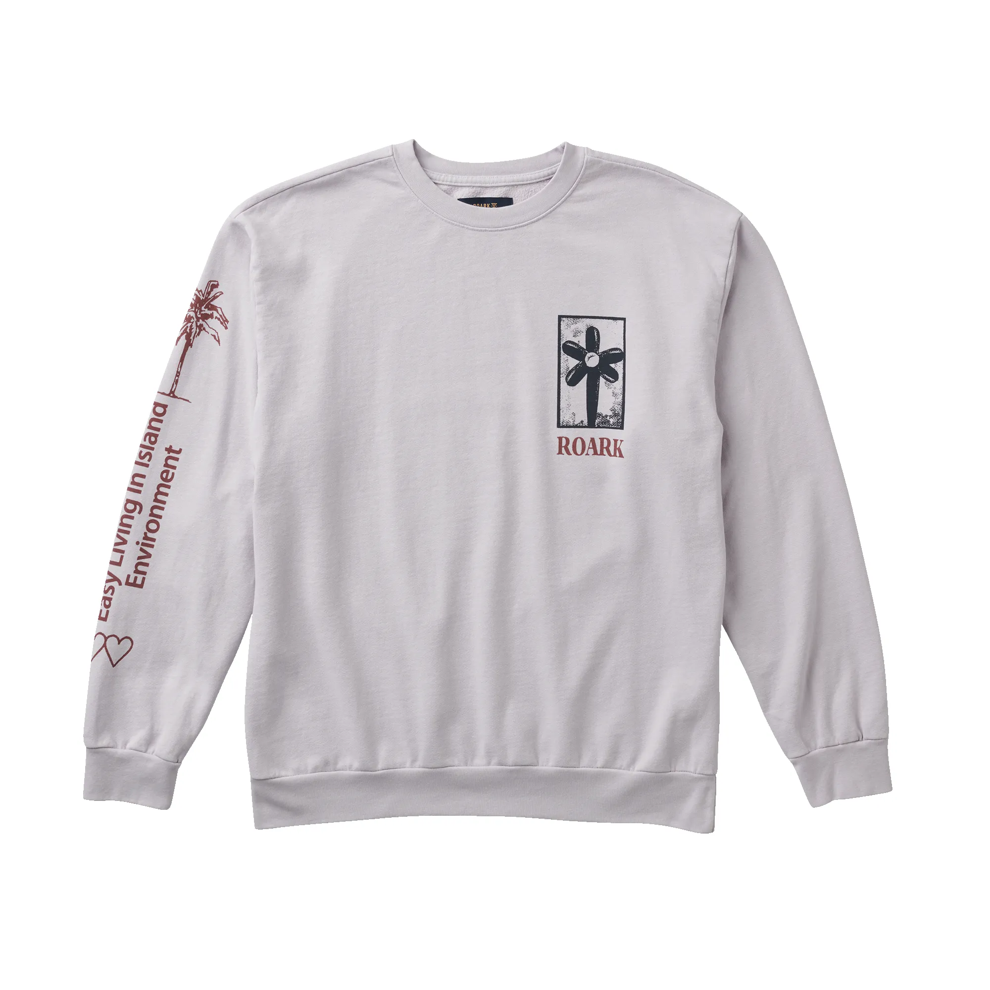 Artifacts Of Adventure Crew Sweatshirt - Dusty Lilac sold by Roark product image thumbnail 2