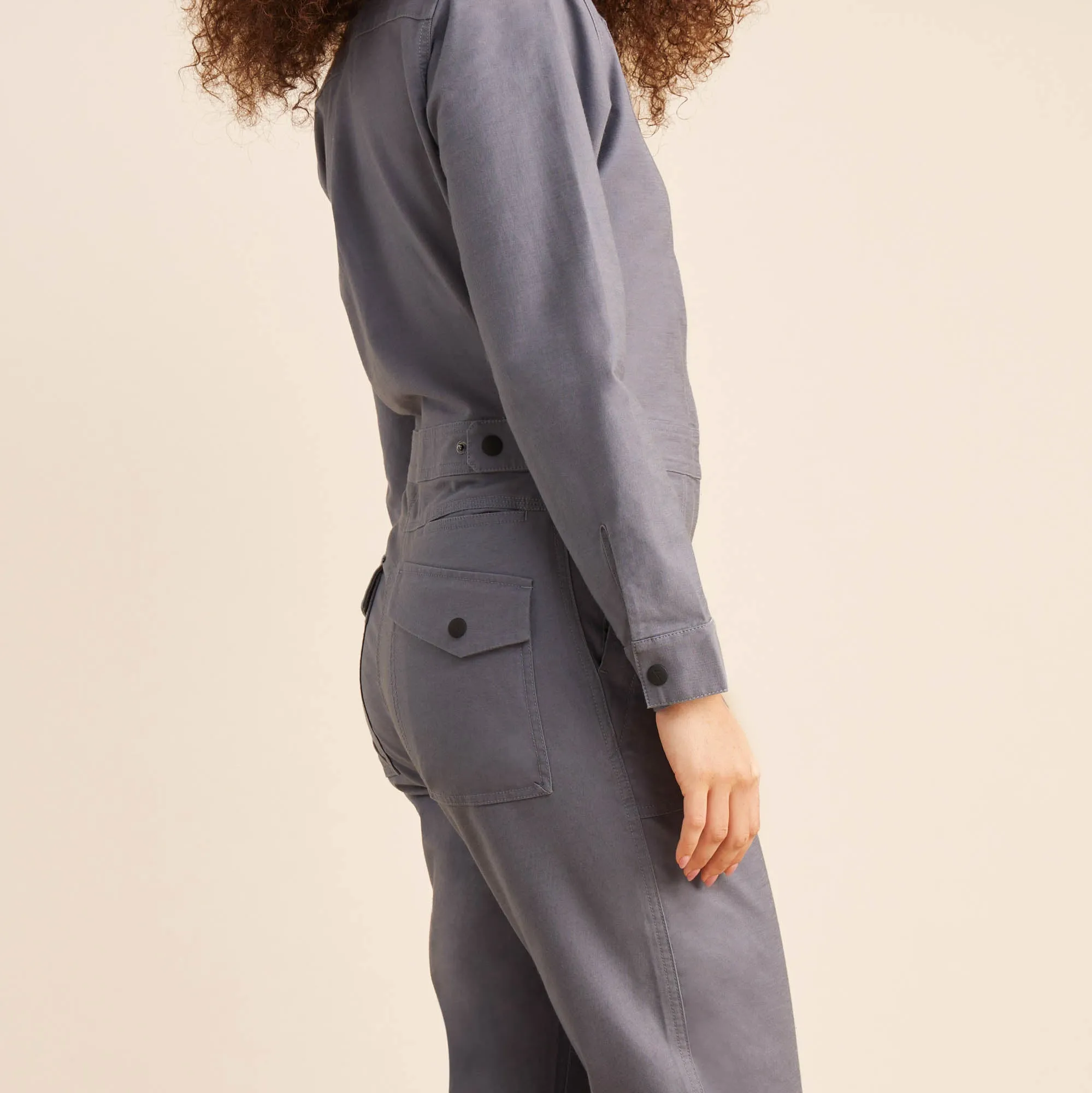Layover Jumpsuit - Slate Blue sold by Roark product image thumbnail 3