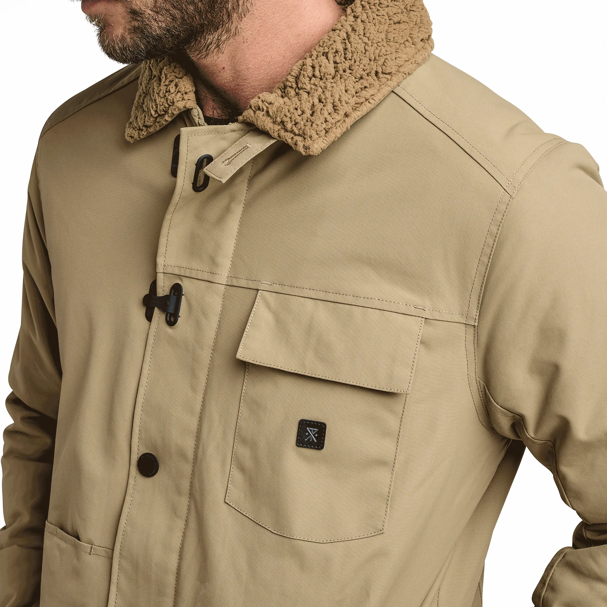 Axeman Jacket - Khaki sold by Roark product image thumbnail 5