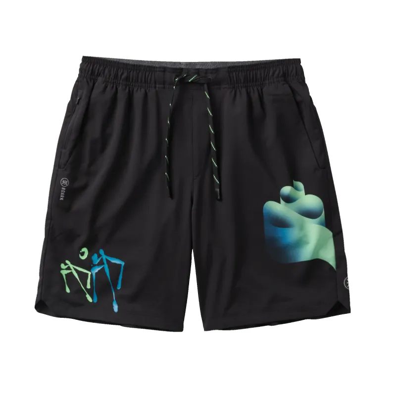 Serrano 2.0 Active Shorts 8" - Black Fjord sold by Roark